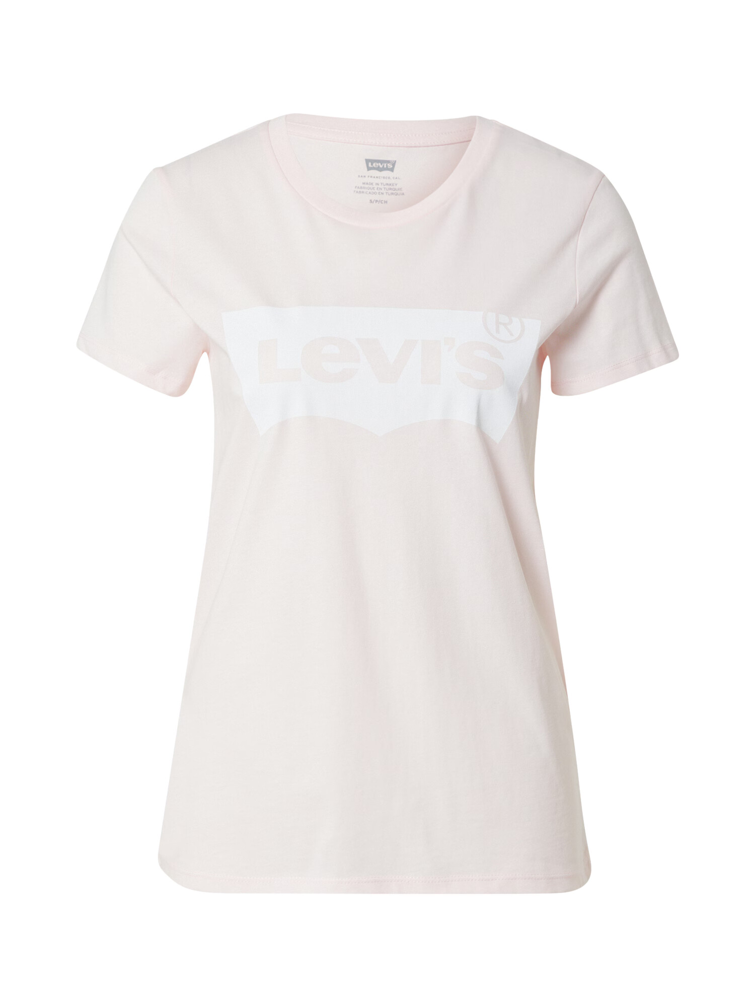 LEVI'S Μπλουζάκι 'LSE THE PERFECT TEE REDS' ροζ παστέλ / λευκό - Pepit.gr