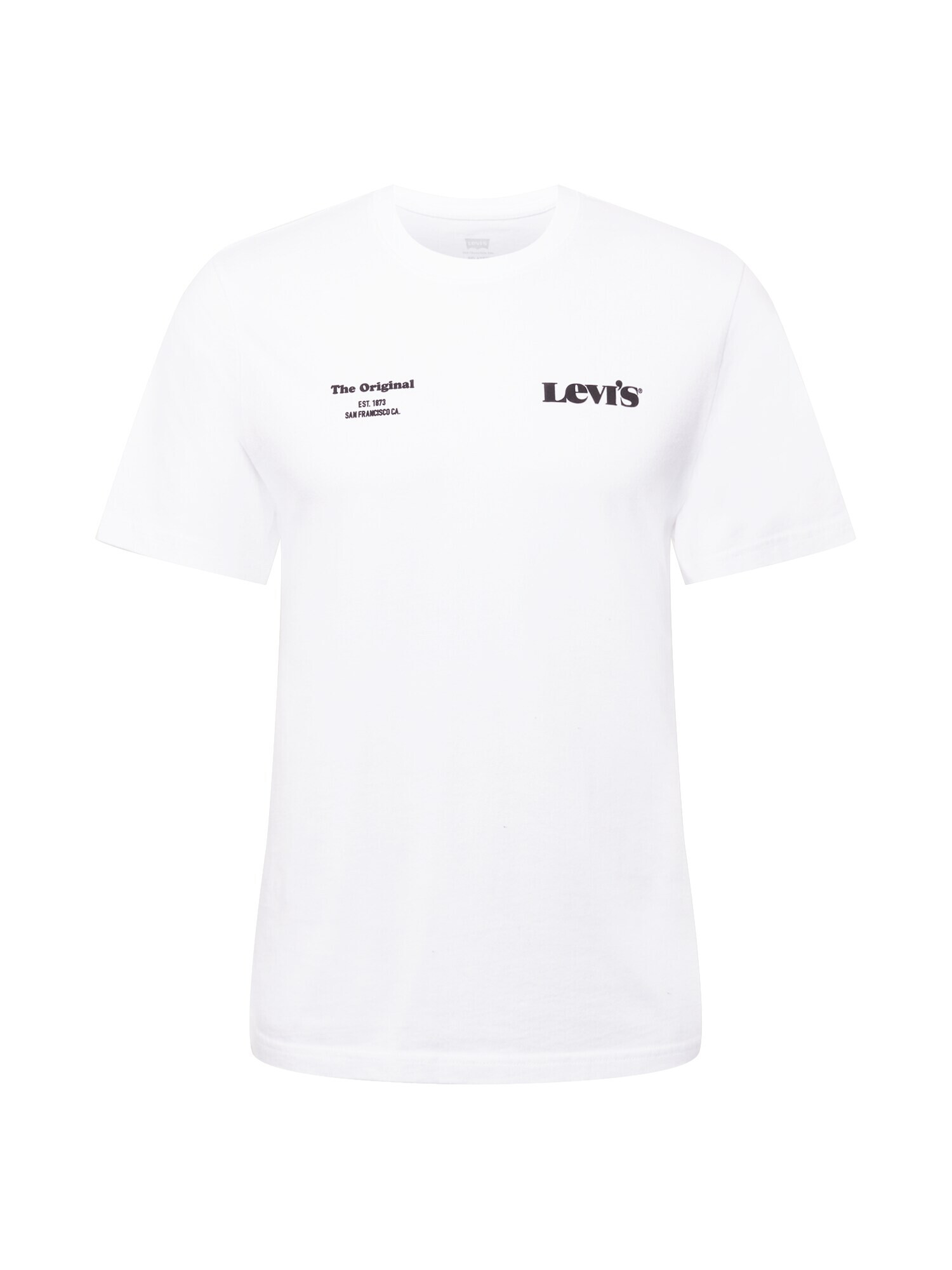 LEVI'S Μπλουζάκι μαύρο / λευκό - Pepit.gr