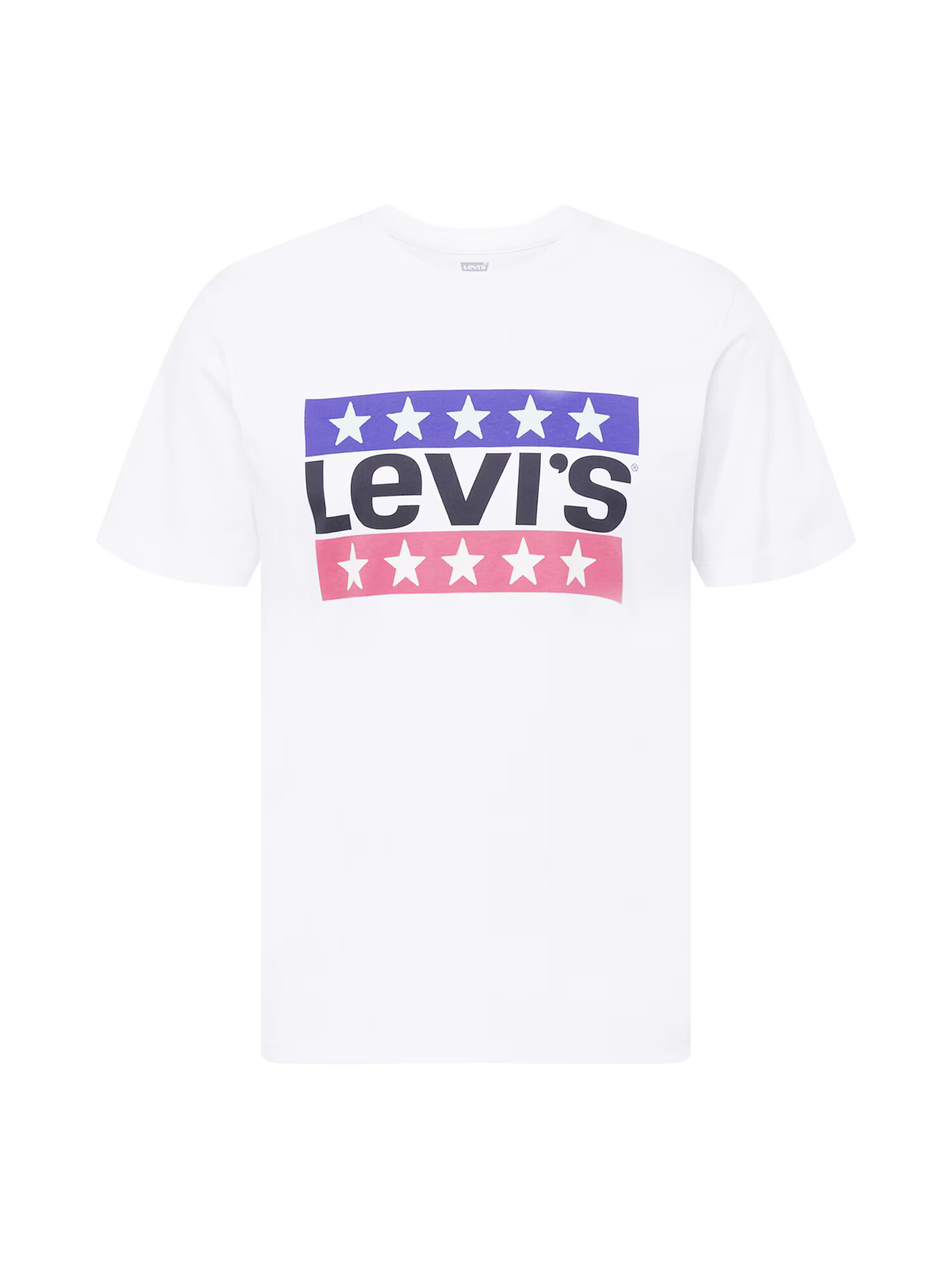 LEVI'S Μπλουζάκι 'LSE_GRAPHIC CREWNECK TE NEUTRALS' μπλε / κόκκινο / μαύρο / λευκό - Pepit.gr