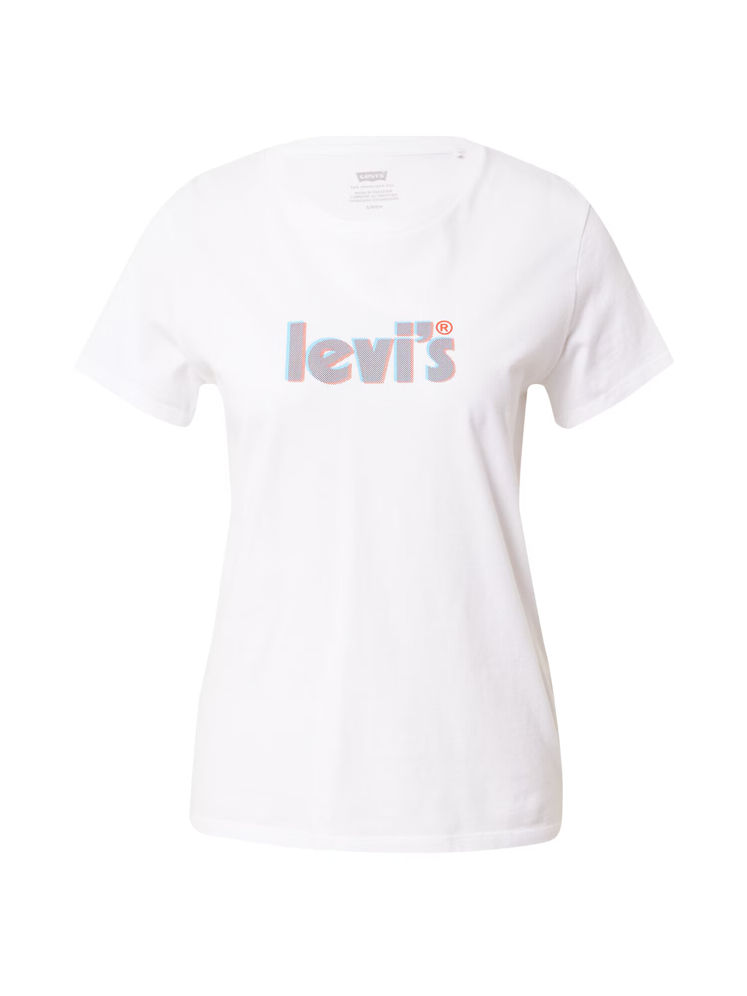 LEVI'S Μπλουζάκι ναυτικό μπλε / γαλάζιο / κόκκινο / offwhite - Pepit.gr