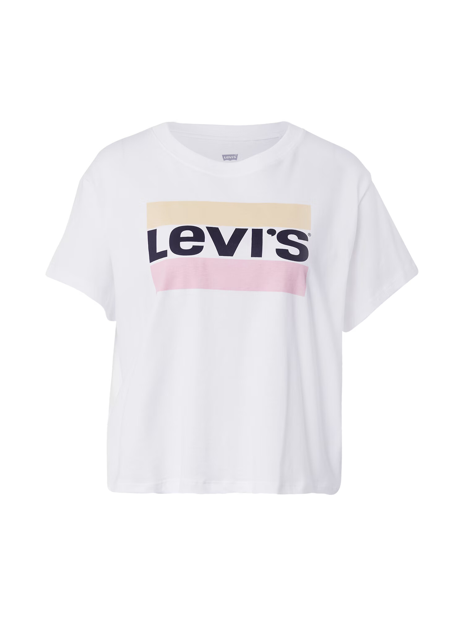 LEVI'S Μπλουζάκι ναυτικό μπλε / κίτρινο / ρόδινο / λευκό - Pepit.gr