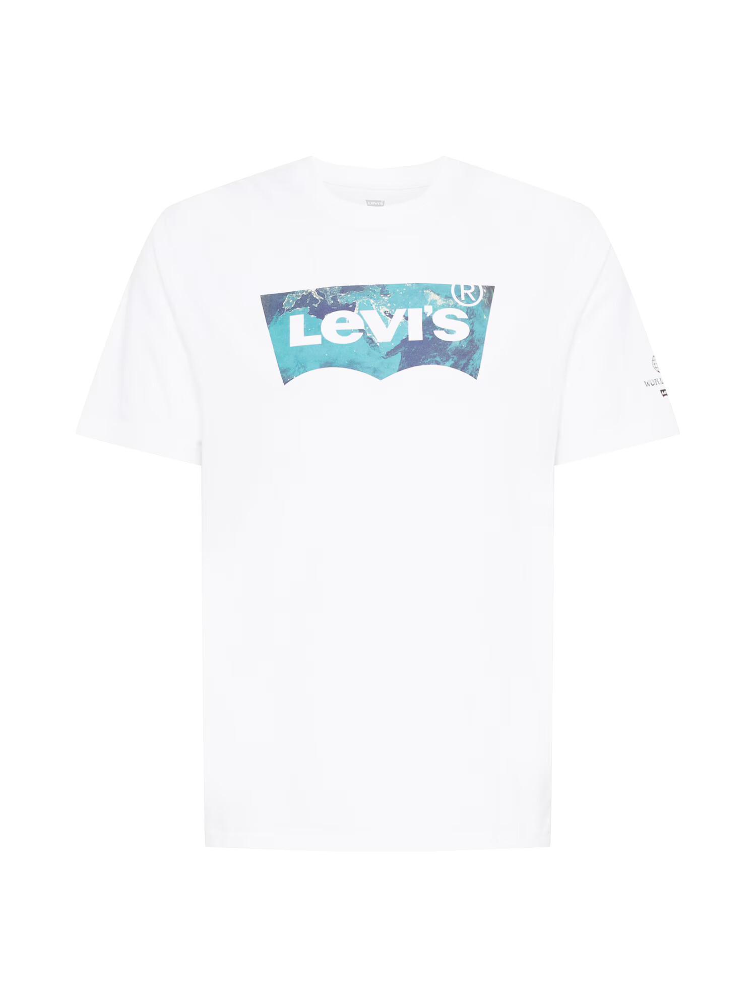 LEVI'S Μπλουζάκι ναυτικό μπλε / τιρκουάζ / λευκό - Pepit.gr