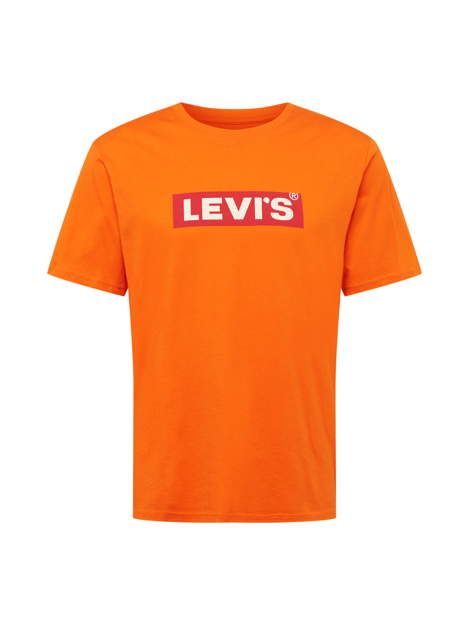 LEVI'S Μπλουζάκι 'SS RELAXED FIT TEE YELLOWS/ORANGES' πορτοκαλί / σκούρο κόκκινο / λευκό - Pepit.gr