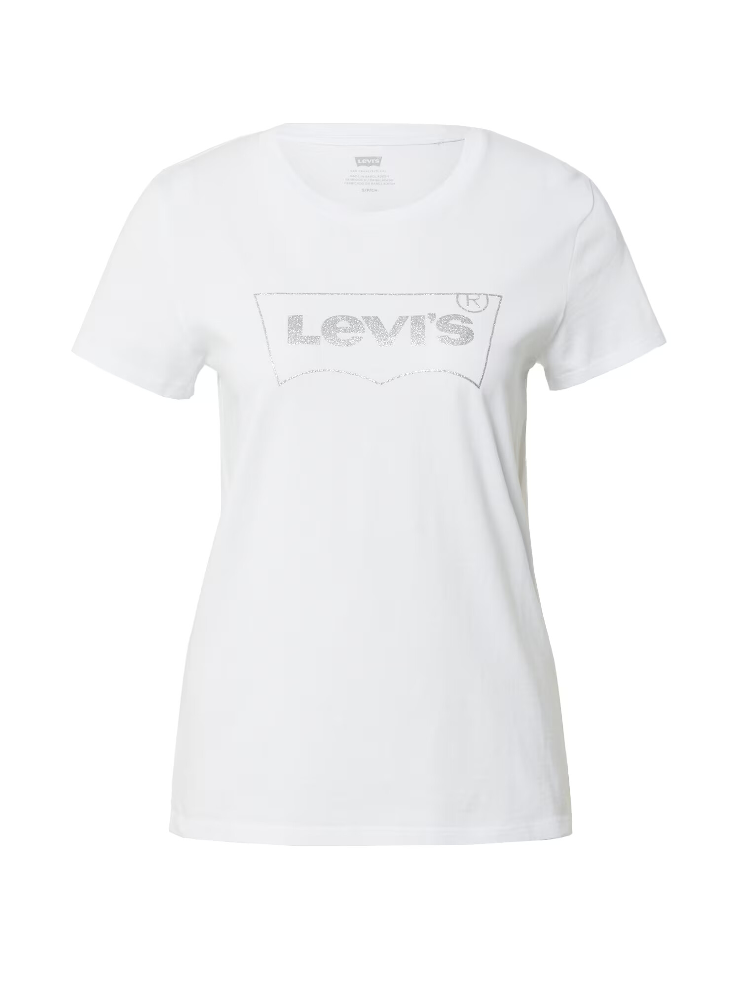 LEVI'S Μπλουζάκι 'The Perfect' ασημόγκριζο / λευκό - Pepit.gr