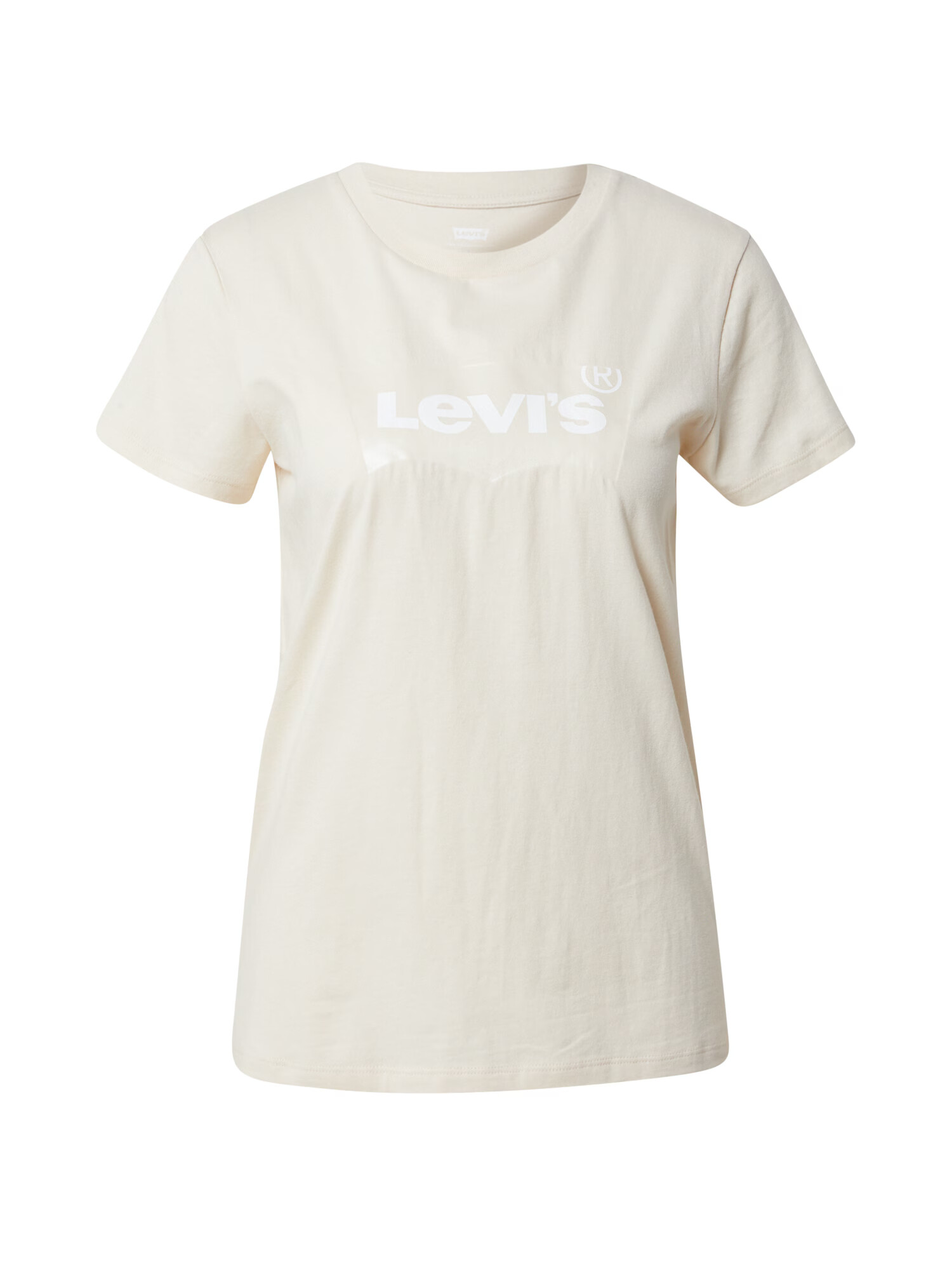 LEVI'S Μπλουζάκι 'The Perfect Tee' γκριζομπέζ / λευκό - Pepit.gr