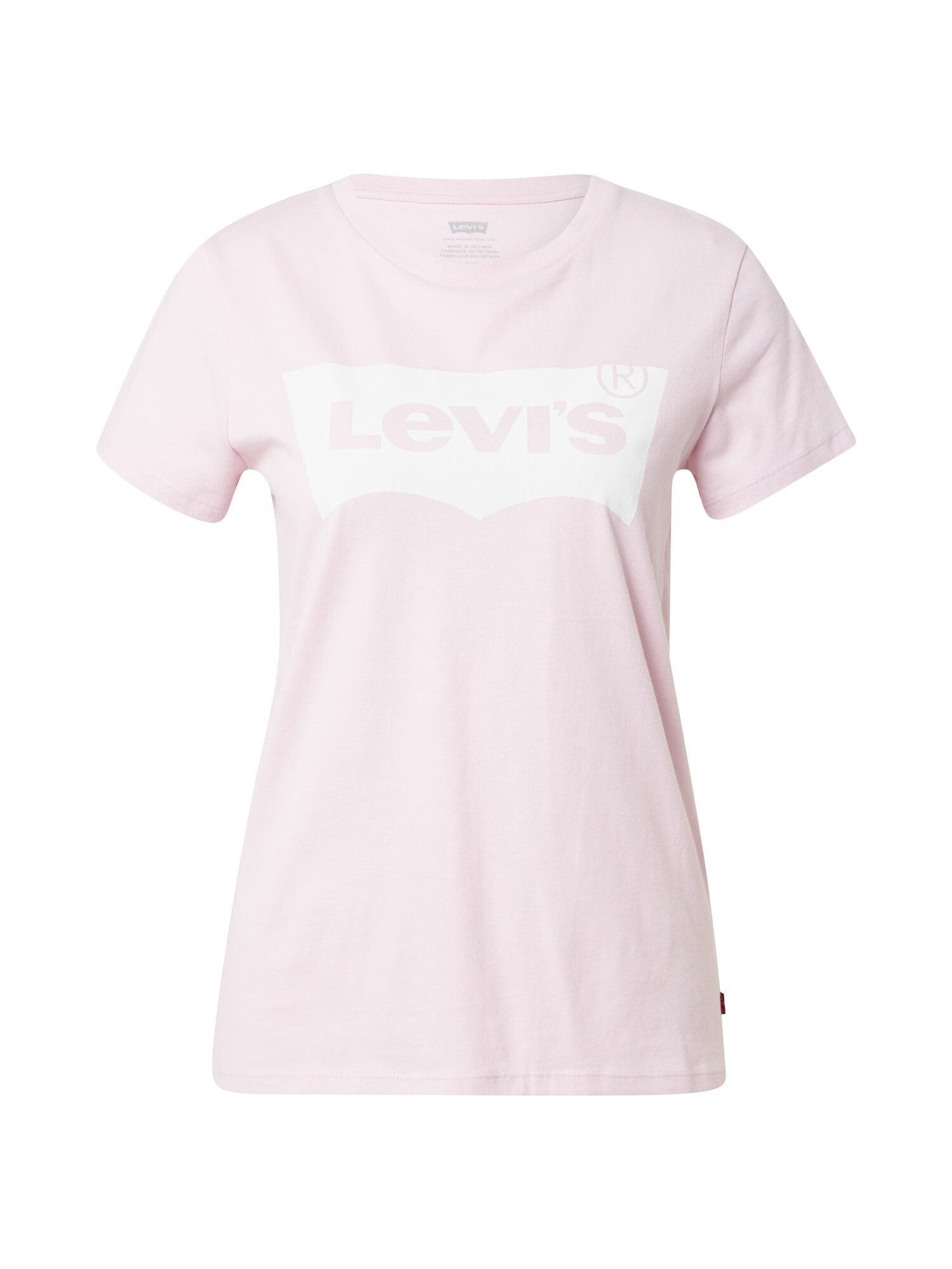 LEVI'S Μπλουζάκι 'THE PERFECT TEE REDS' ρόδινο / λευκό - Pepit.gr