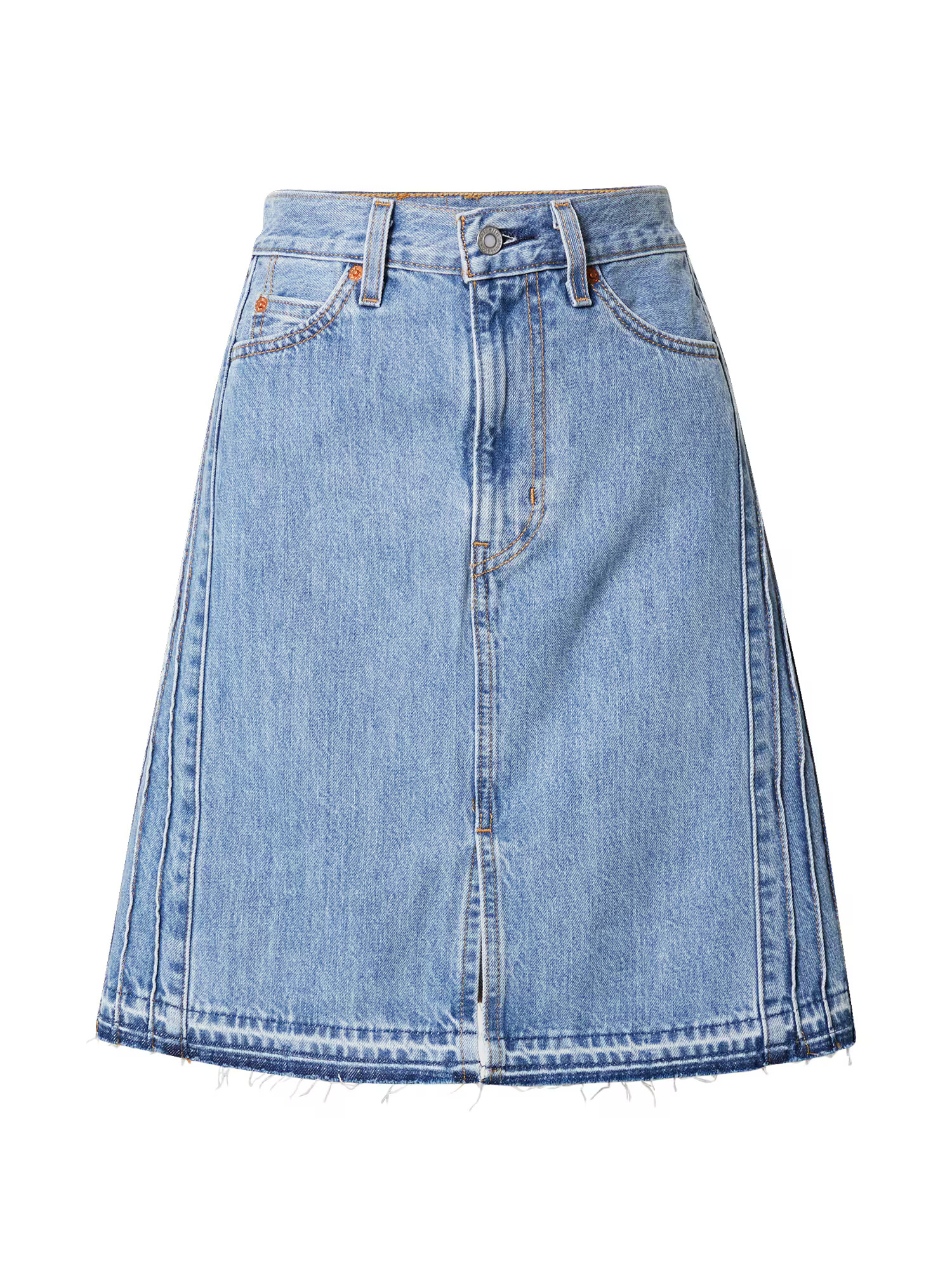 LEVI'S Φούστα 'PRIDE SKIRT LIGHT INDIGO - FLAT FINISH' μπλε ντένιμ - Pepit.gr