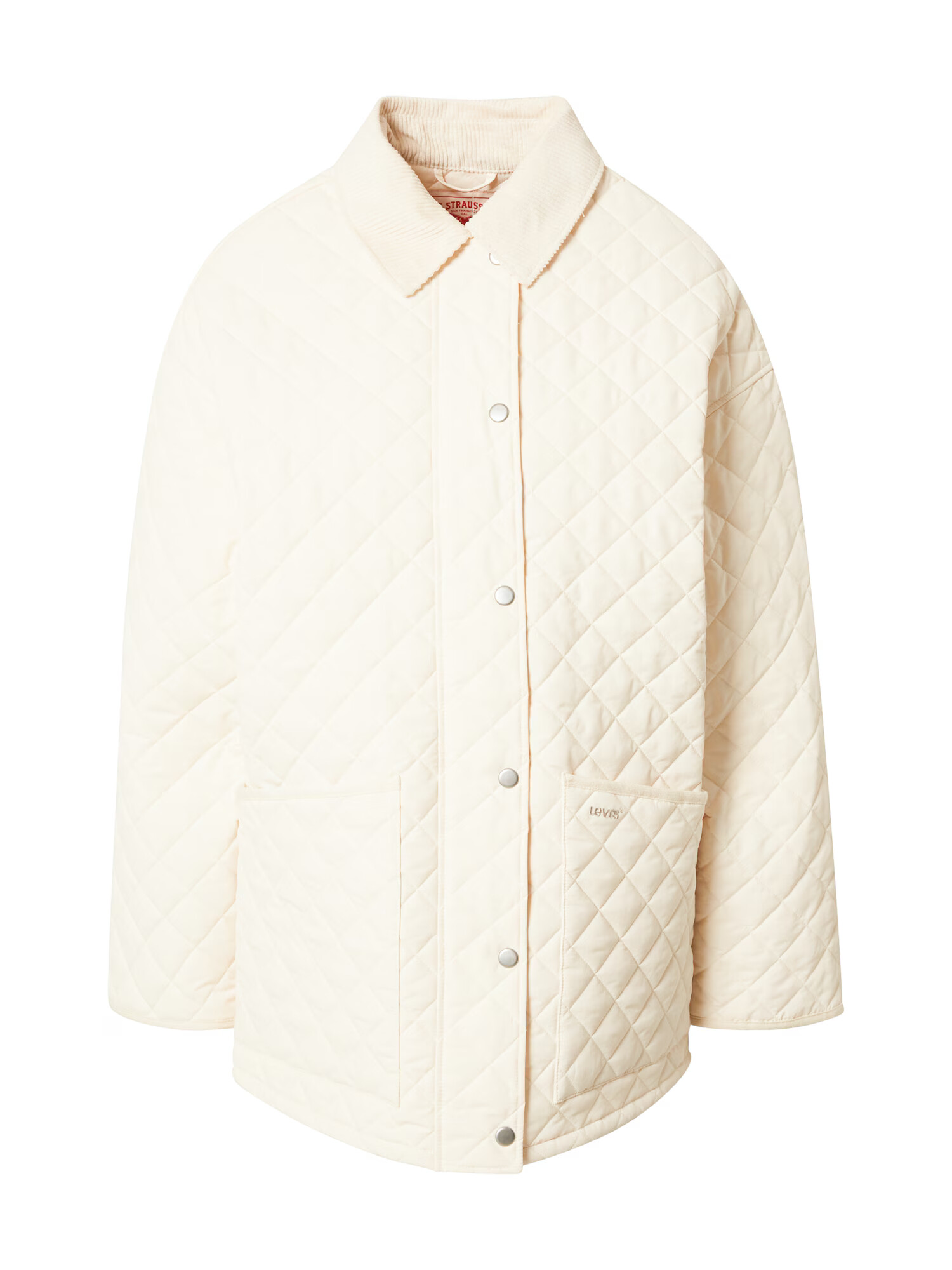 LEVI'S ® Φθινοπωρινό και ανοιξιάτικο μπουφάν 'QUILTED SHIRT JKT NEUTRALS' μπεζ - Pepit.gr