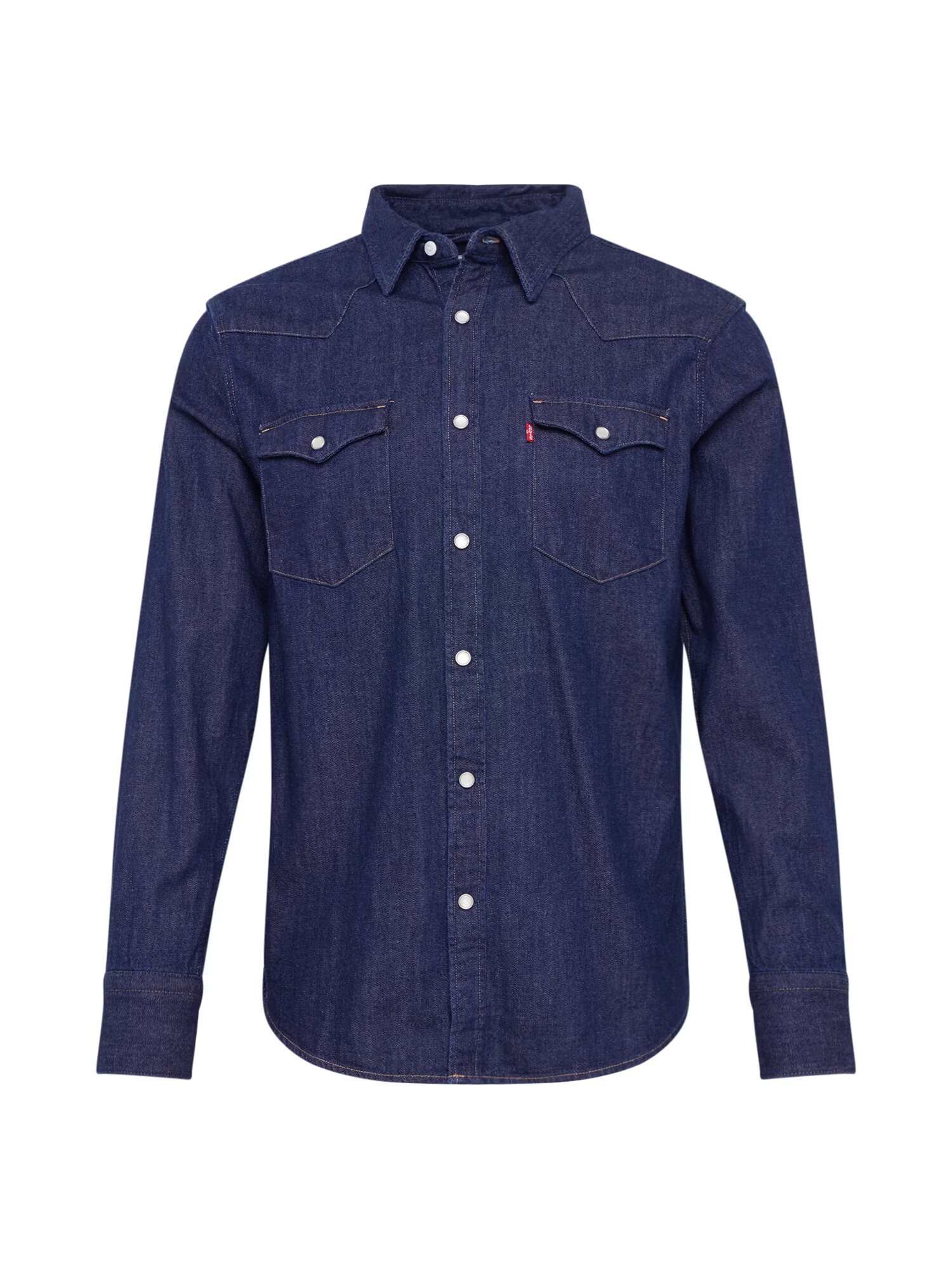 LEVI'S ® Πουκάμισο 'BARSTOW WESTERN STANDARD DARK INDIGO - FLAT FINISH' μπλε ντένιμ - Pepit.gr