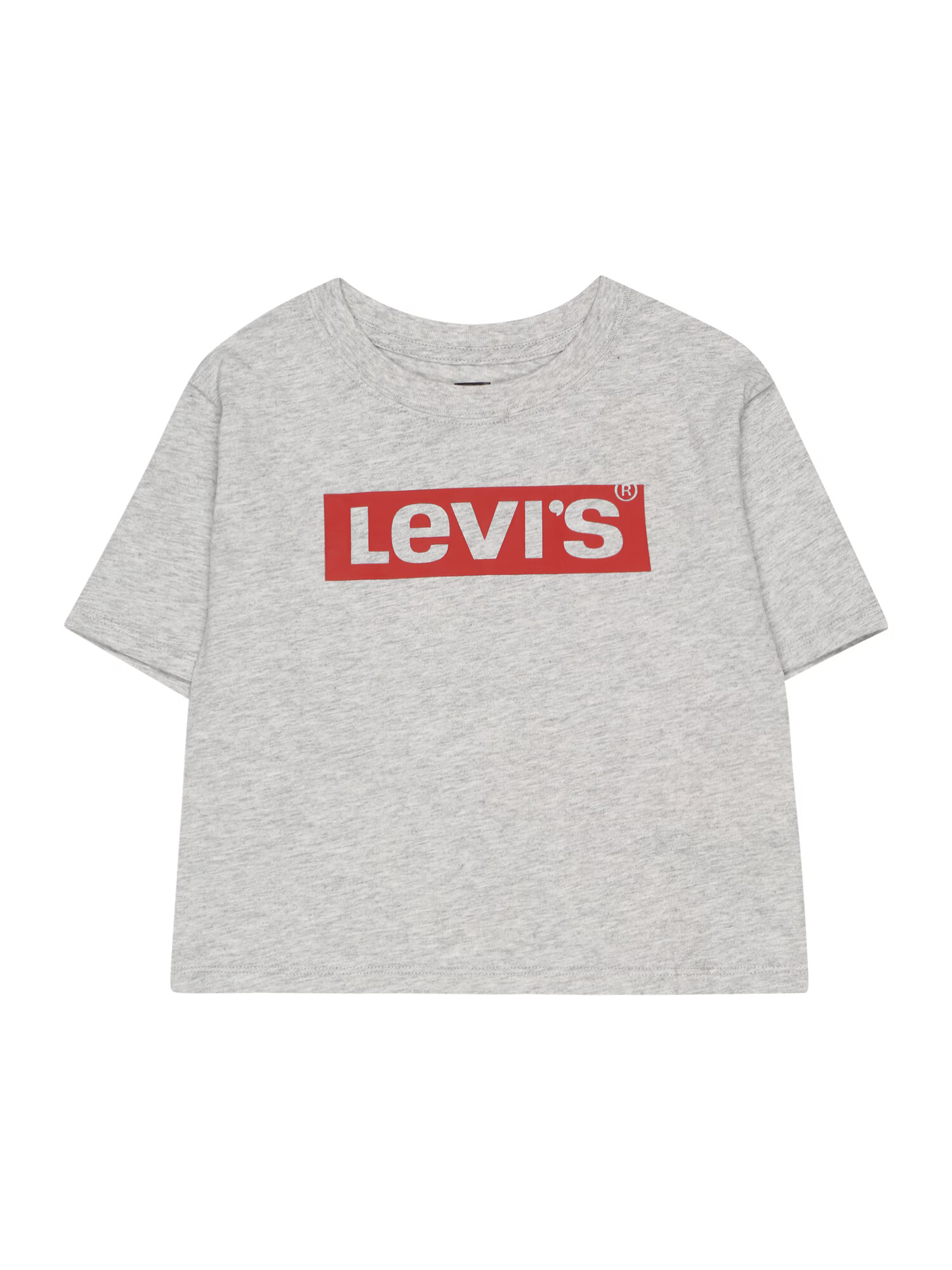 LEVI'S ® Μπλουζάκι γκρι μελανζέ / σκούρο κόκκινο - Pepit.gr