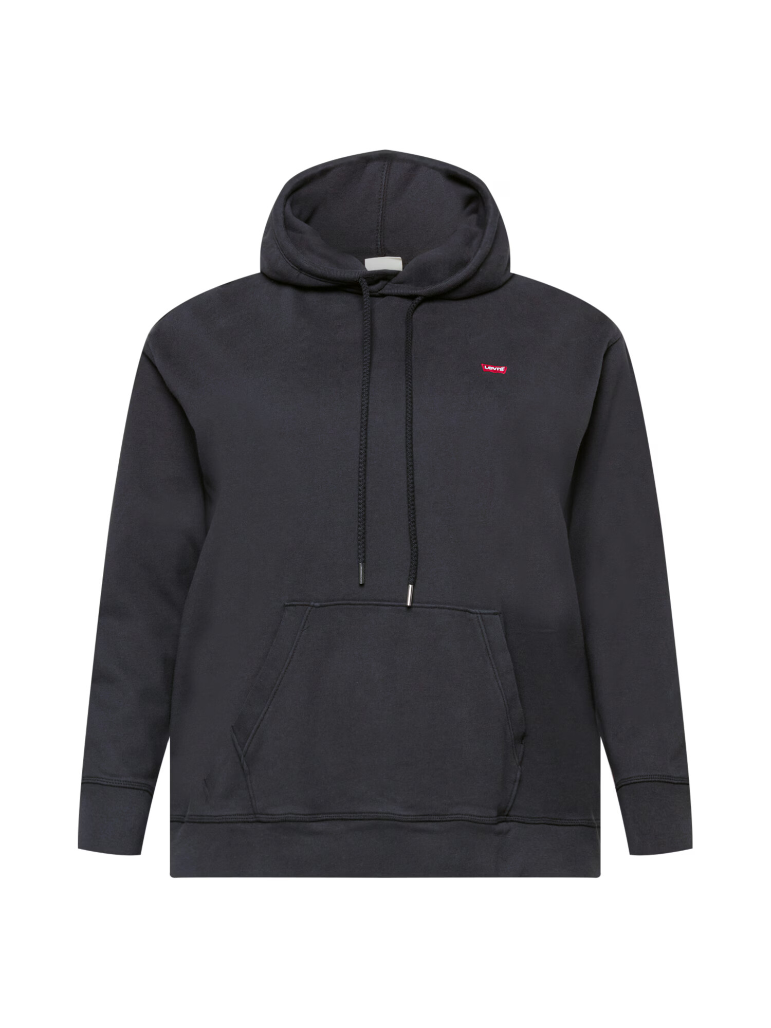 Levi's® Plus Μπλούζα φούτερ 'PL NON GRPHC STRD HOODIE BLACKS' κόκκινο / μαύρο / λευκό - Pepit.gr