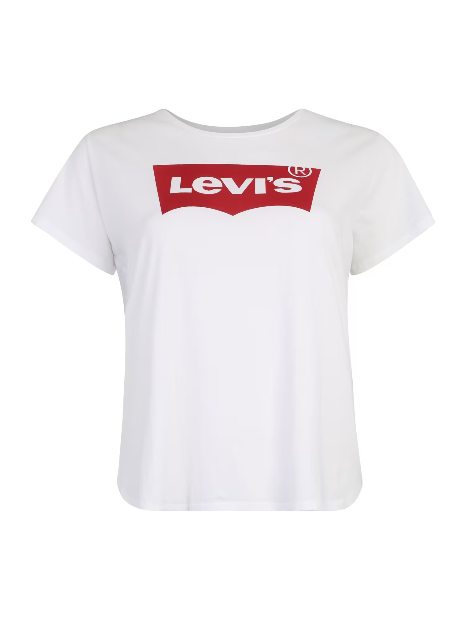 Levi's® Plus Μπλουζάκι 'PL PERFECT TEE NEUTRALS' κόκκινο / λευκό - Pepit.gr