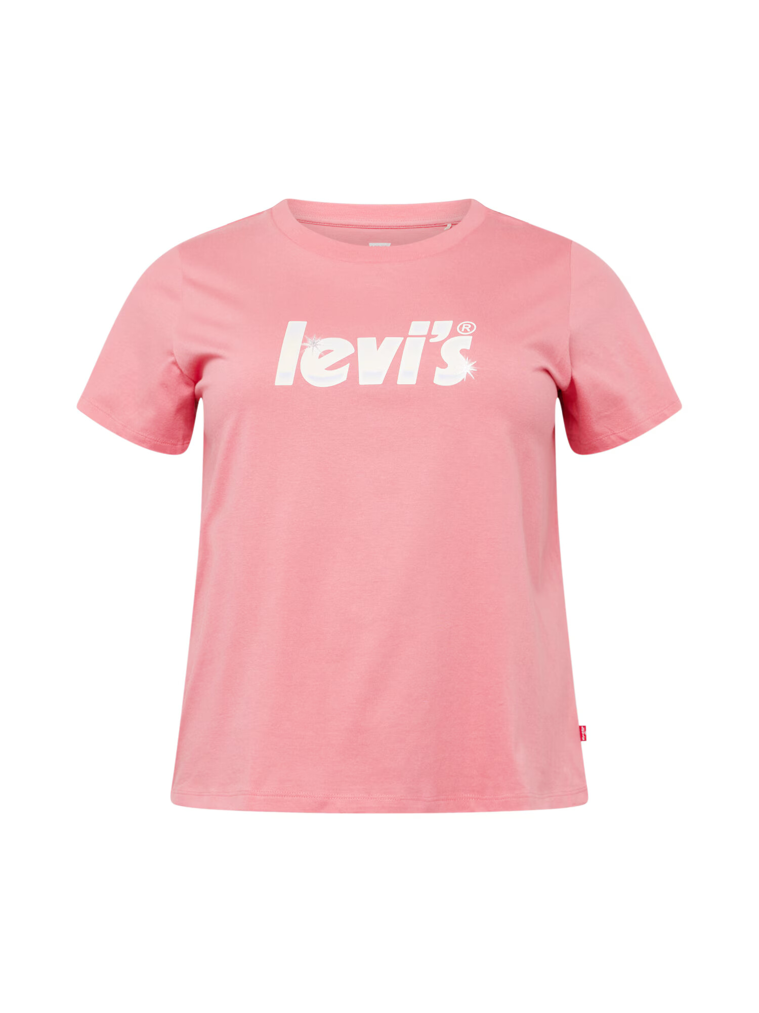 Levi's® Plus Μπλουζάκι ρόδινο / ασημί / λευκό - Pepit.gr