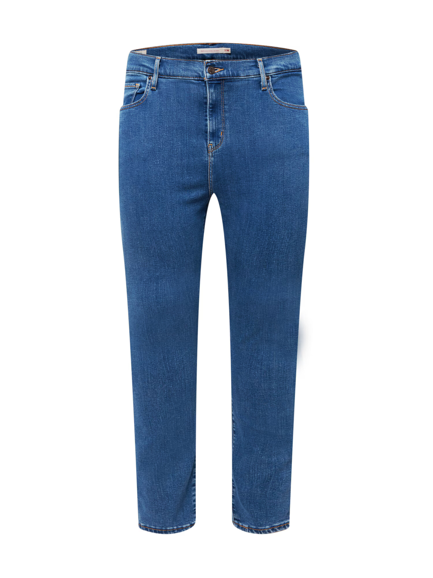 Levi's® Plus Τζιν '721 PL HI-RISE SKINNY DARK INDIGO - WORN IN' μπλε ντένιμ - Pepit.gr