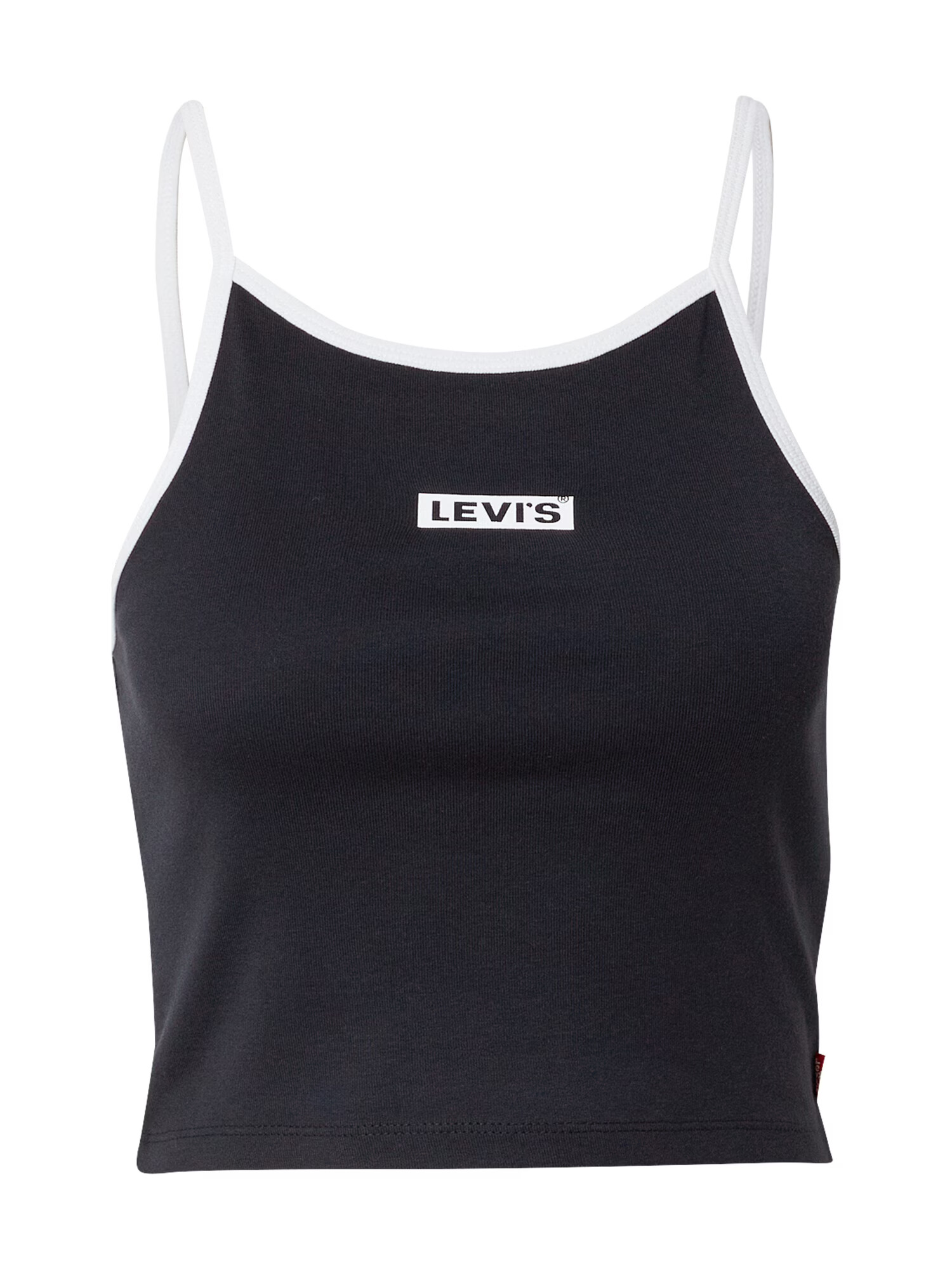 LEVI'S Τοπ 'GRAPHIC MAZZY TANK BLACKS' μαύρο / λευκό - Pepit.gr