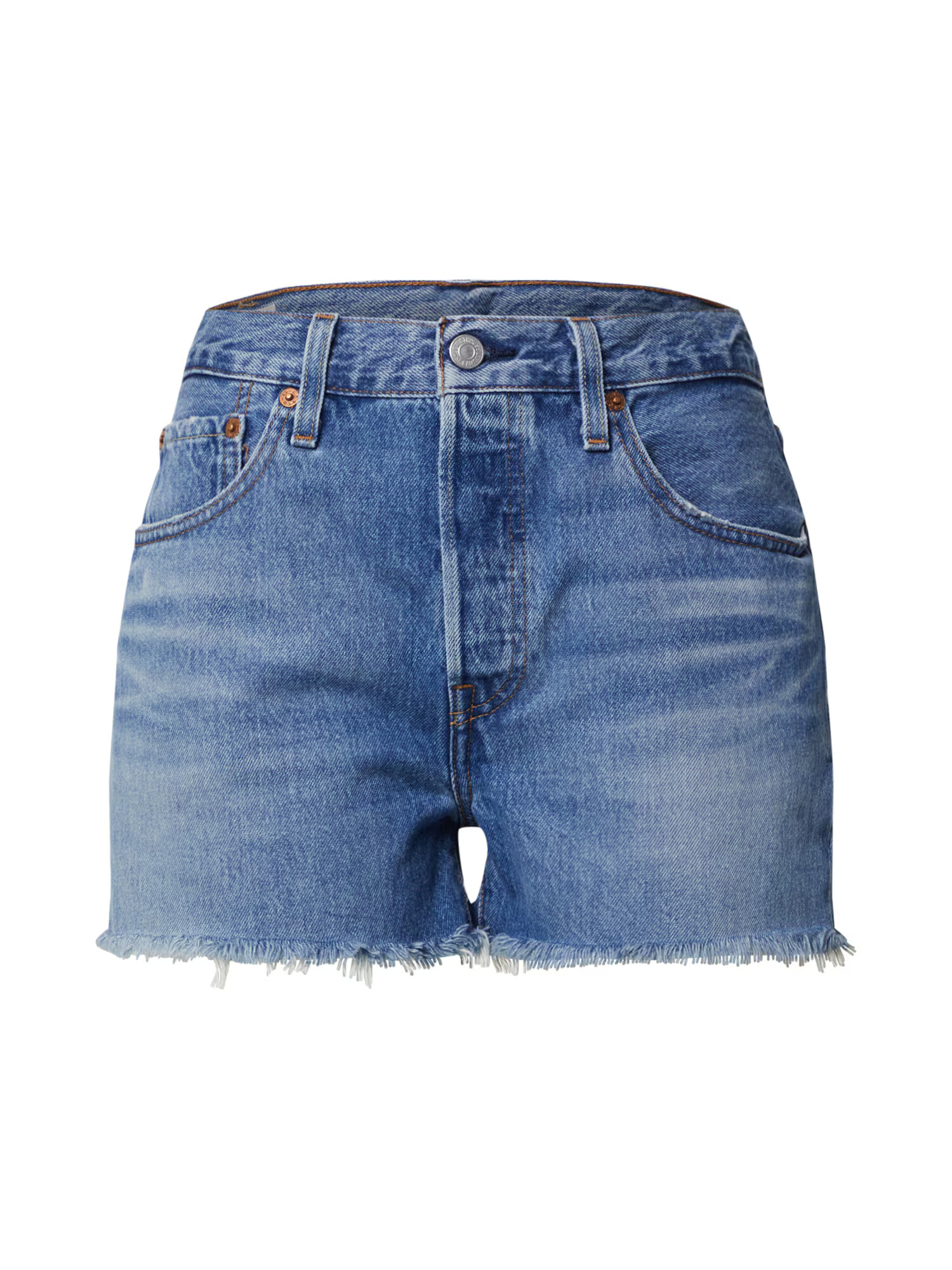 LEVI'S Τζιν '501 Original Short' μπλε ντένιμ - Pepit.gr