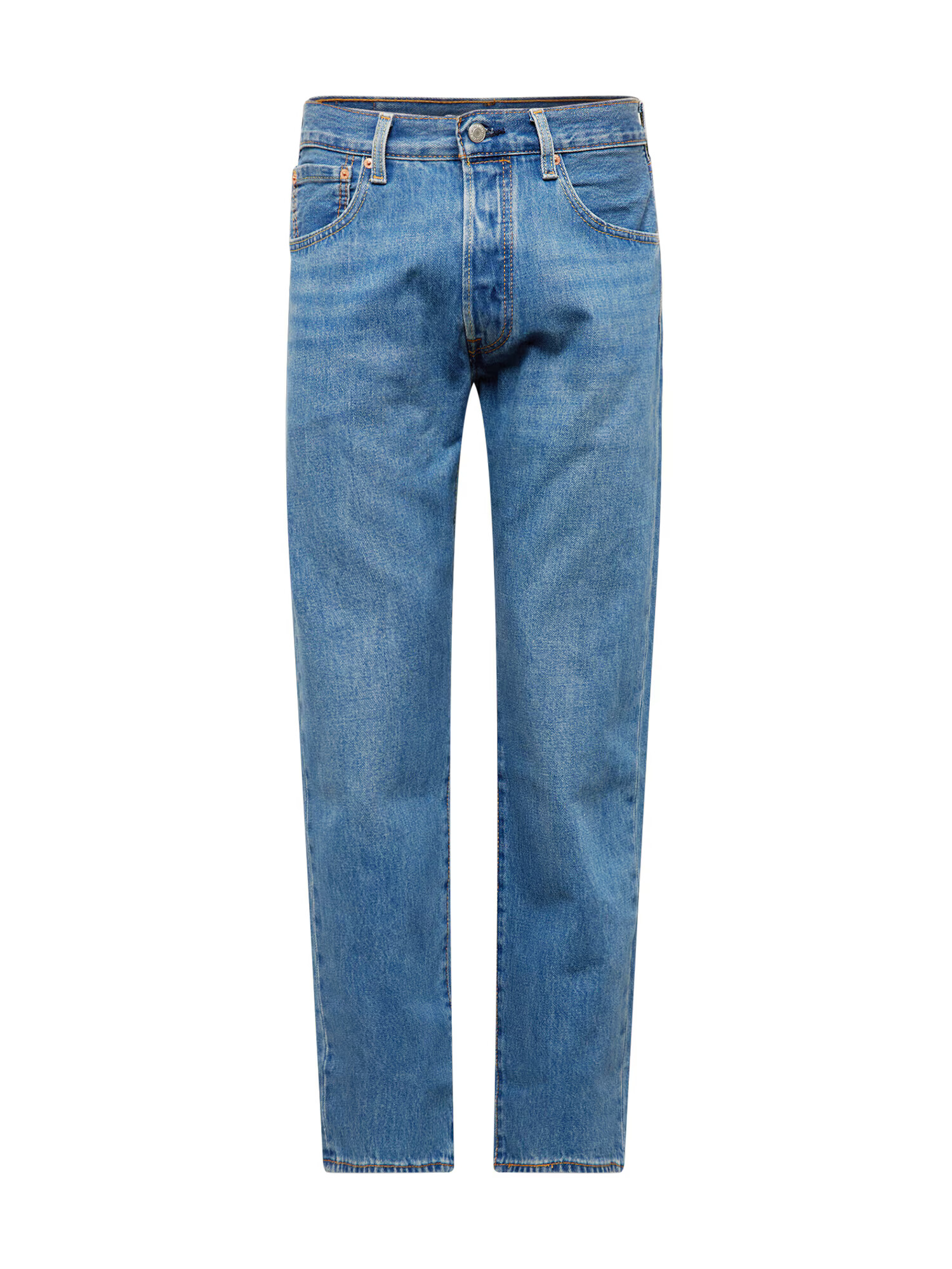 LEVI'S Τζιν '501® 93 STRAIGHT MED INDIGO - WORN IN' μπλε ντένιμ - Pepit.gr