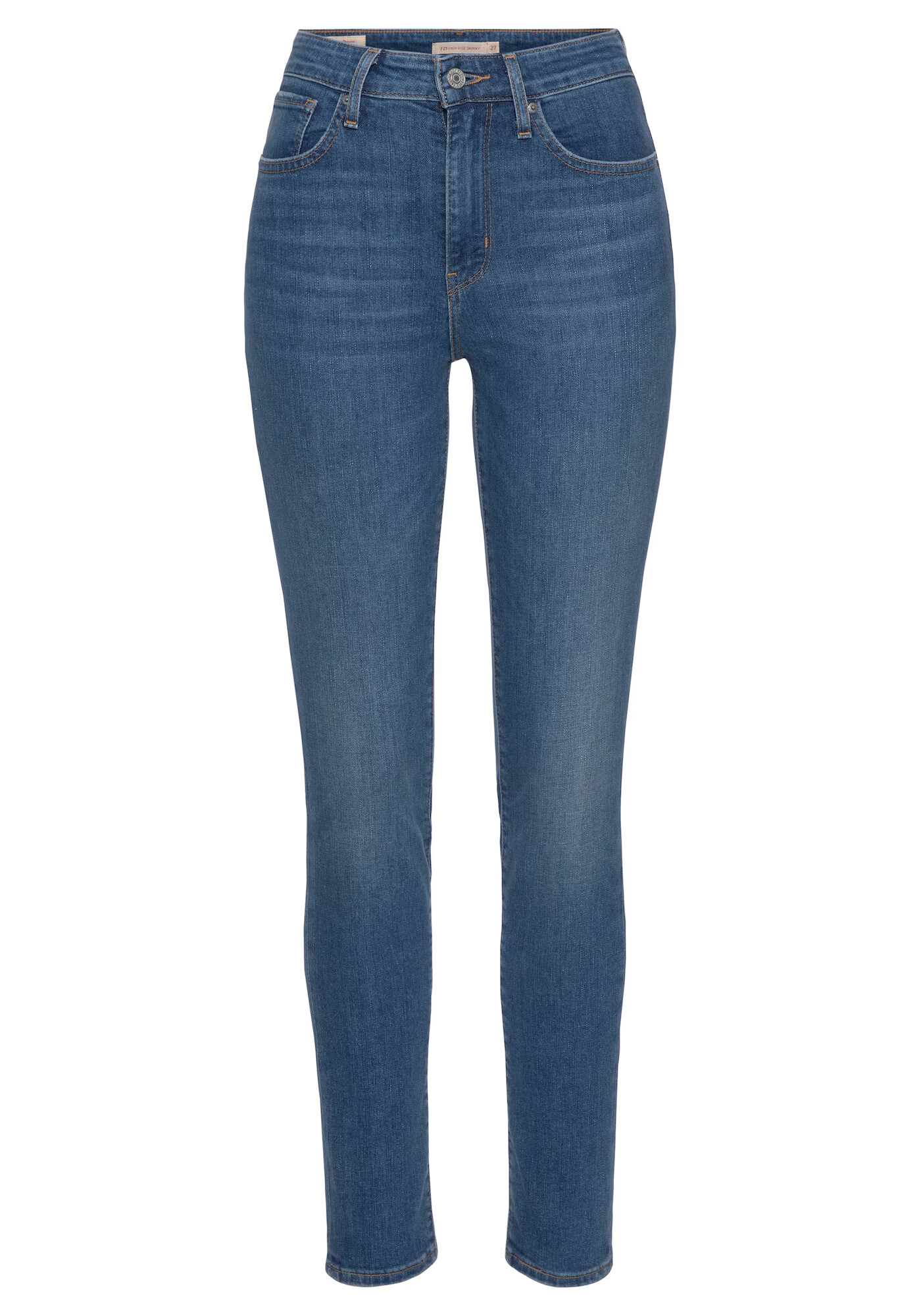 LEVI'S Τζιν '721 HIGH RISE SKINNY' μπλε ντένιμ - Pepit.gr