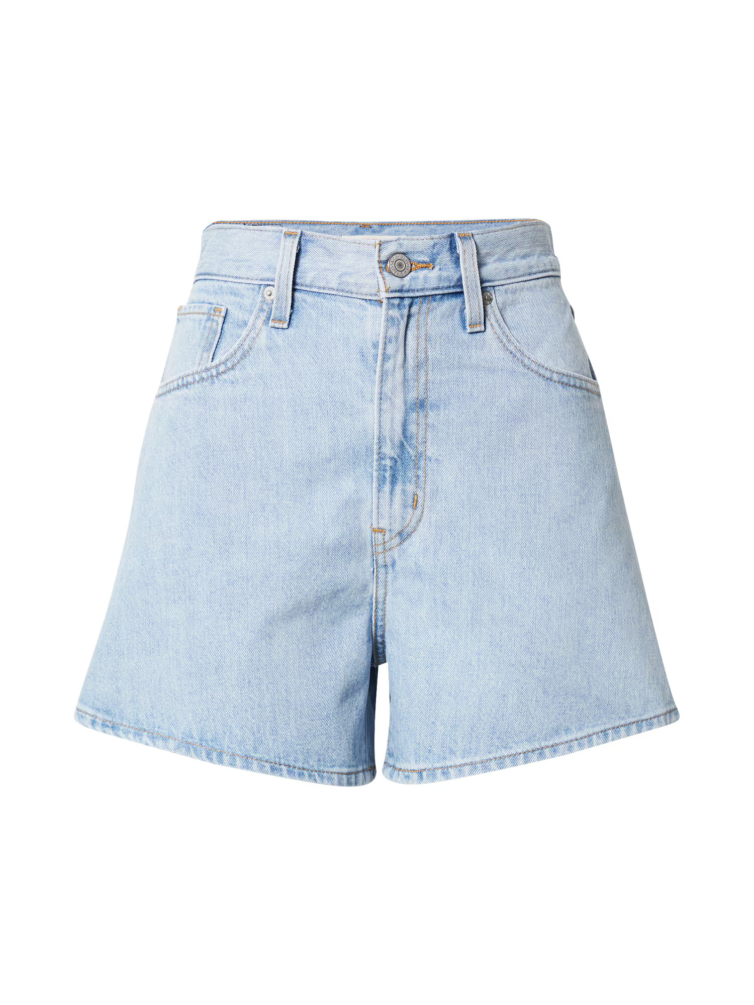 LEVI'S ® Τζιν 'HIGH WAISTED MOM SHORT MED INDIGO - WORN IN' μπλε ντένιμ - Pepit.gr