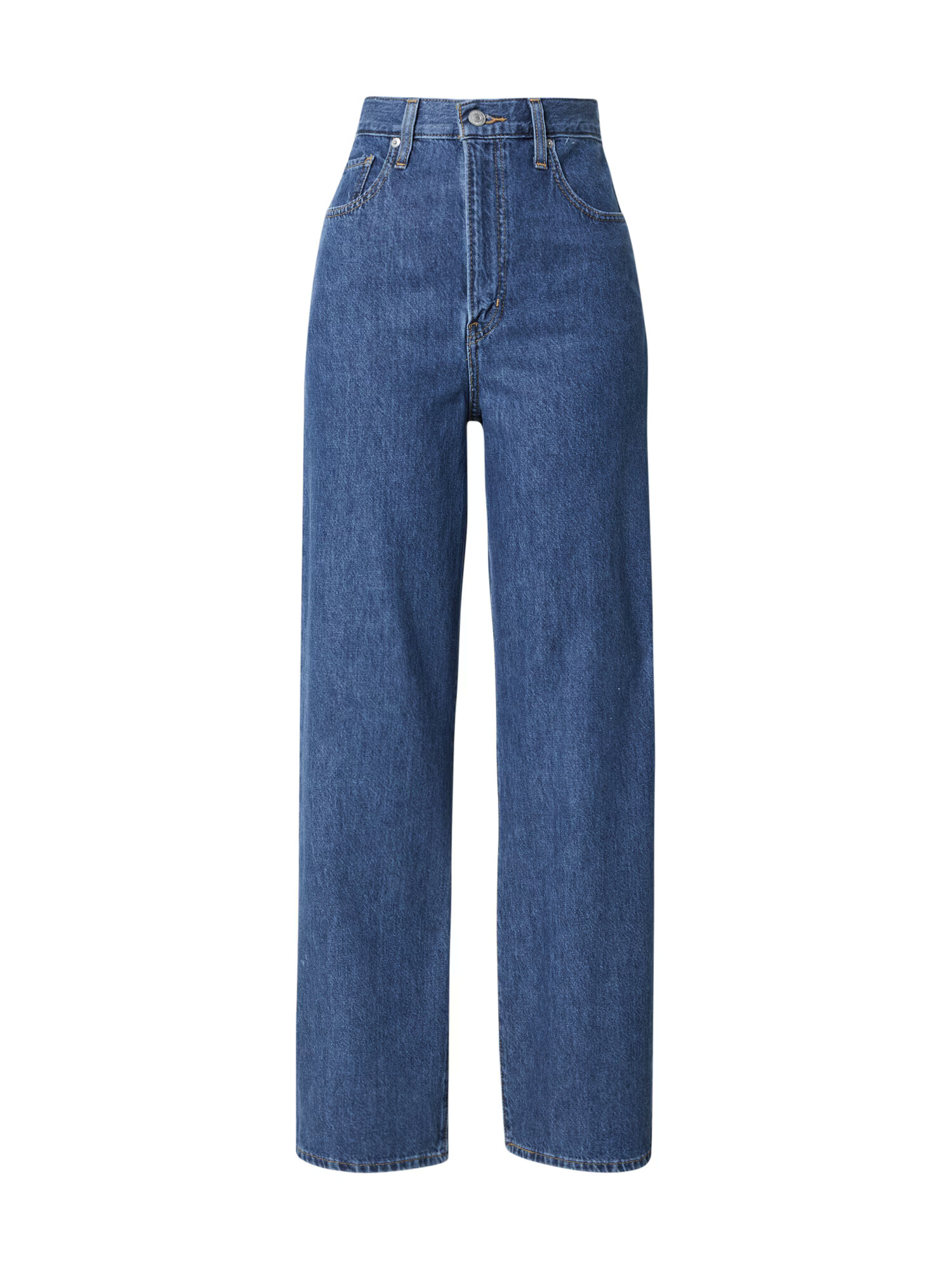 LEVI'S Τζιν 'HIGH WAISTED STRAIGHT' μπλε ντένιμ - Pepit.gr