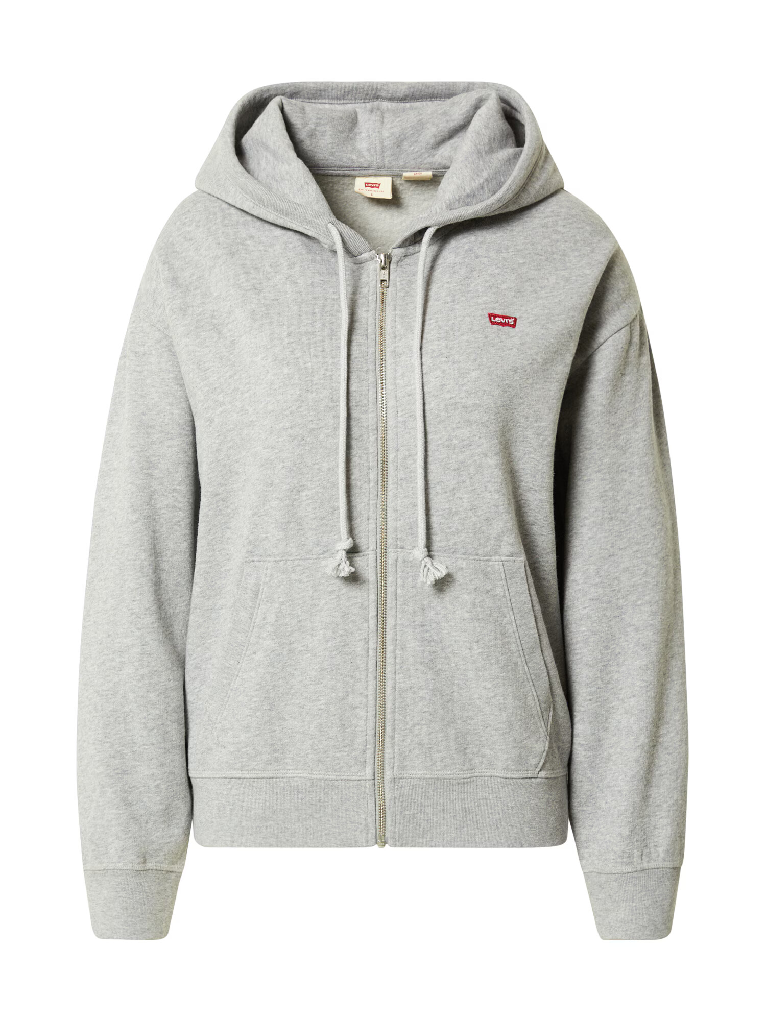 LEVI'S ® Ζακέτα φούτερ 'STANDARD ZIP HOODIE GREYS' γκρι - Pepit.gr