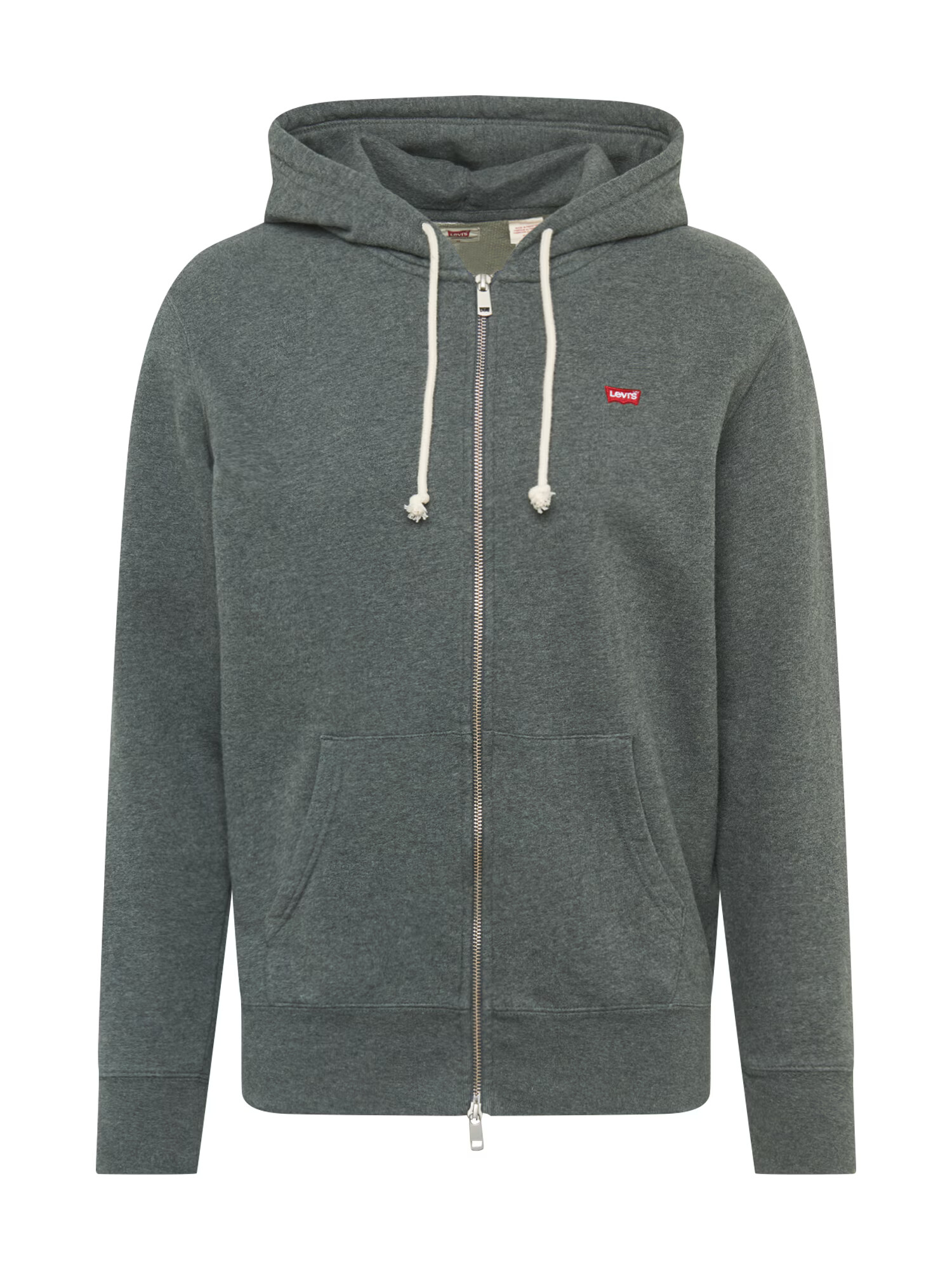 LEVI'S ® Ζακέτα φούτερ 'NEW ORIGINAL ZIP UP GREYS' γκρι καπνού - Pepit.gr