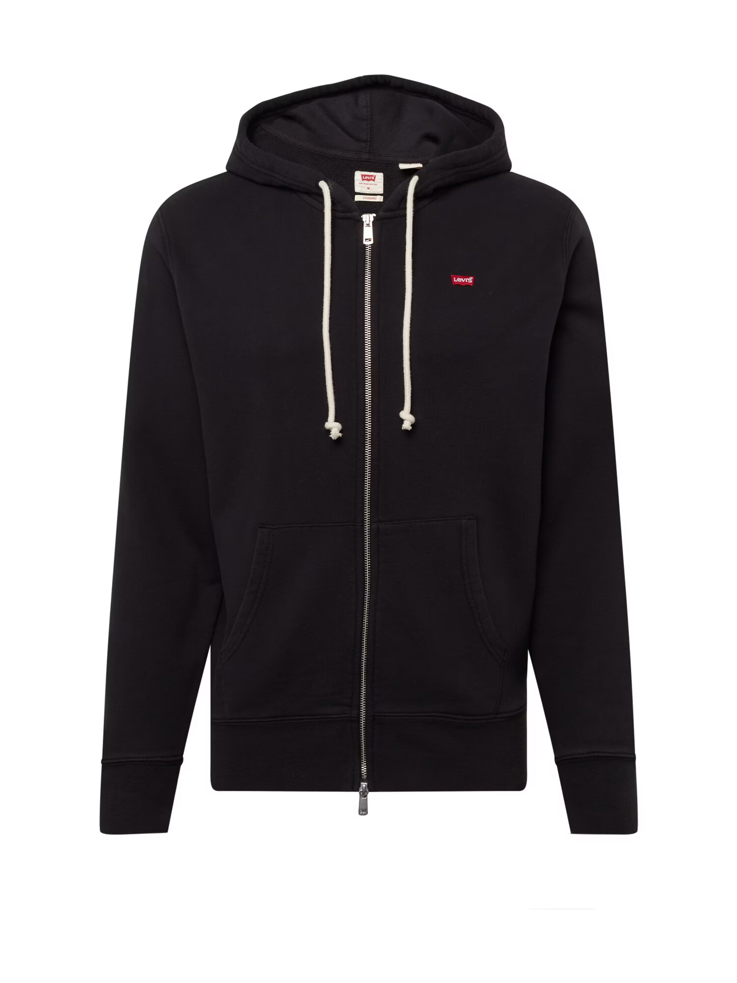 LEVI'S ® Ζακέτα φούτερ 'NEW ORIGINAL ZIP UP BLACKS' μαύρο - Pepit.gr