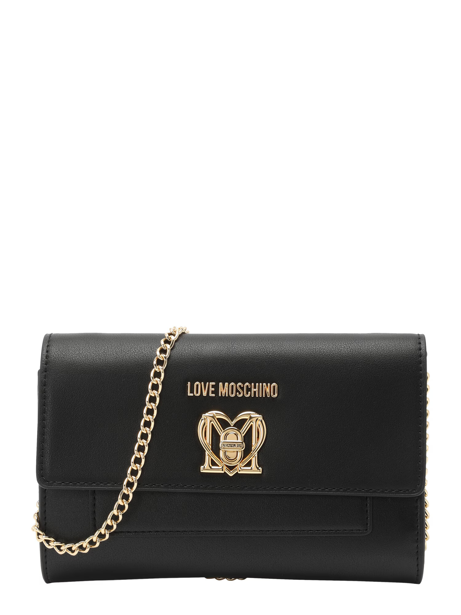 Love Moschino Κλατς χρυσό / μαύρο - Pepit.gr