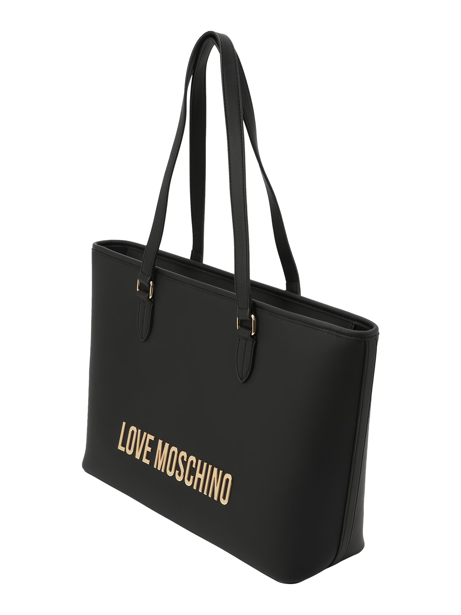 Love Moschino Μεγάλη τσάντα 'BOLD LOVE' χρυσό / μαύρο - Pepit.gr