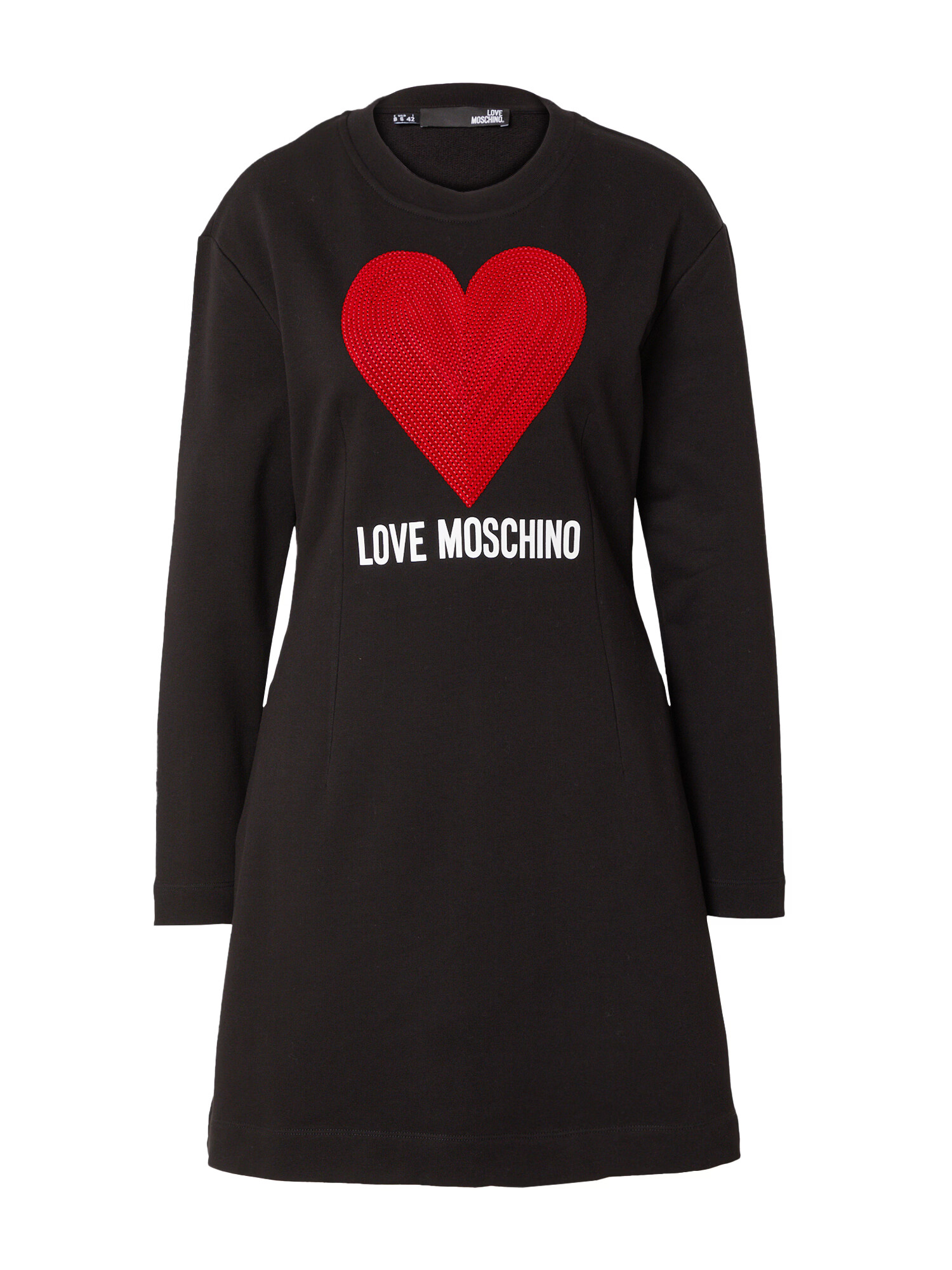 Love Moschino Φόρεμα κόκκινο / μαύρο / λευκό - Pepit.gr