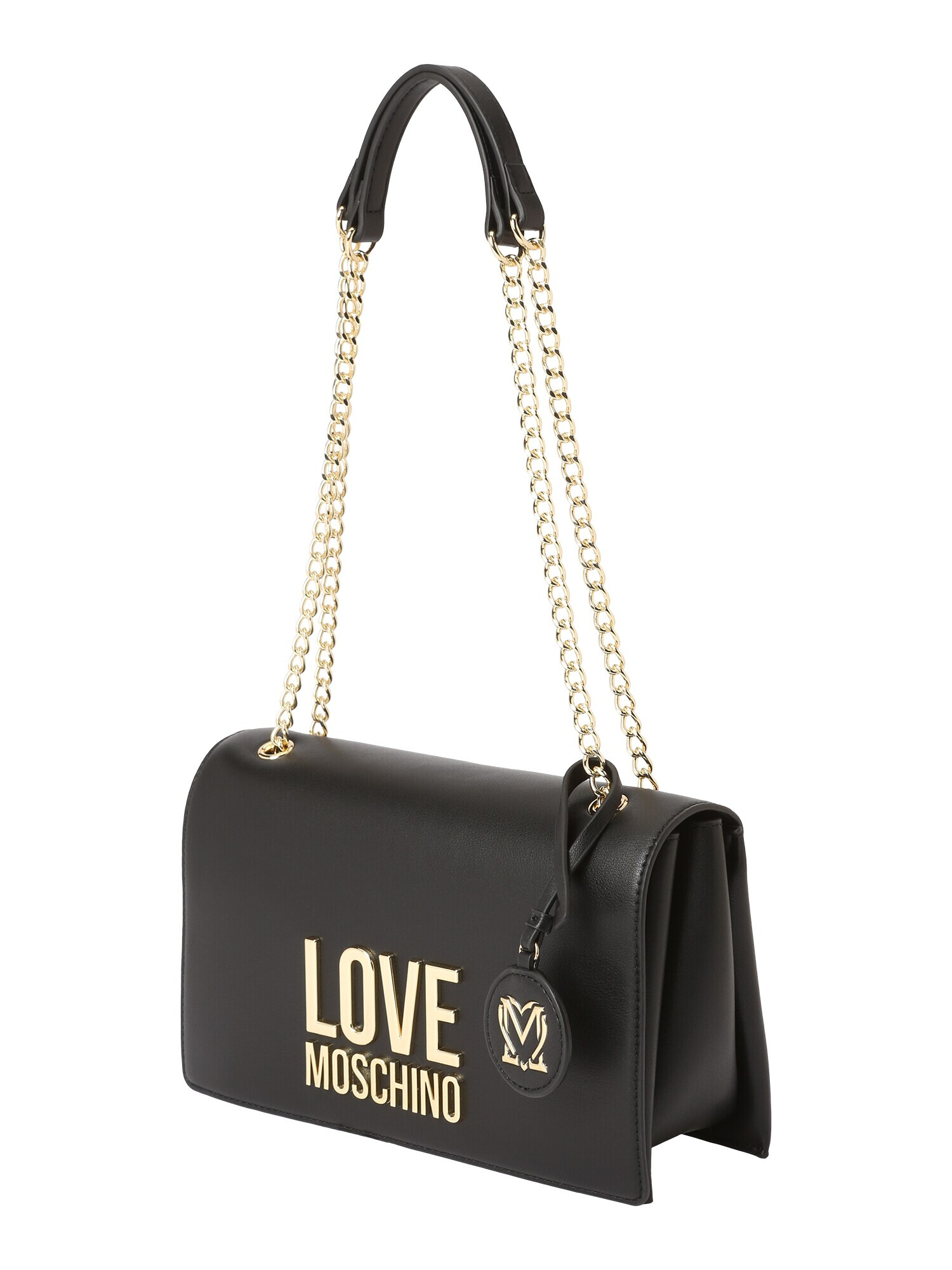 Love Moschino Τσάντα χειρός χρυσό / μαύρο - Pepit.gr