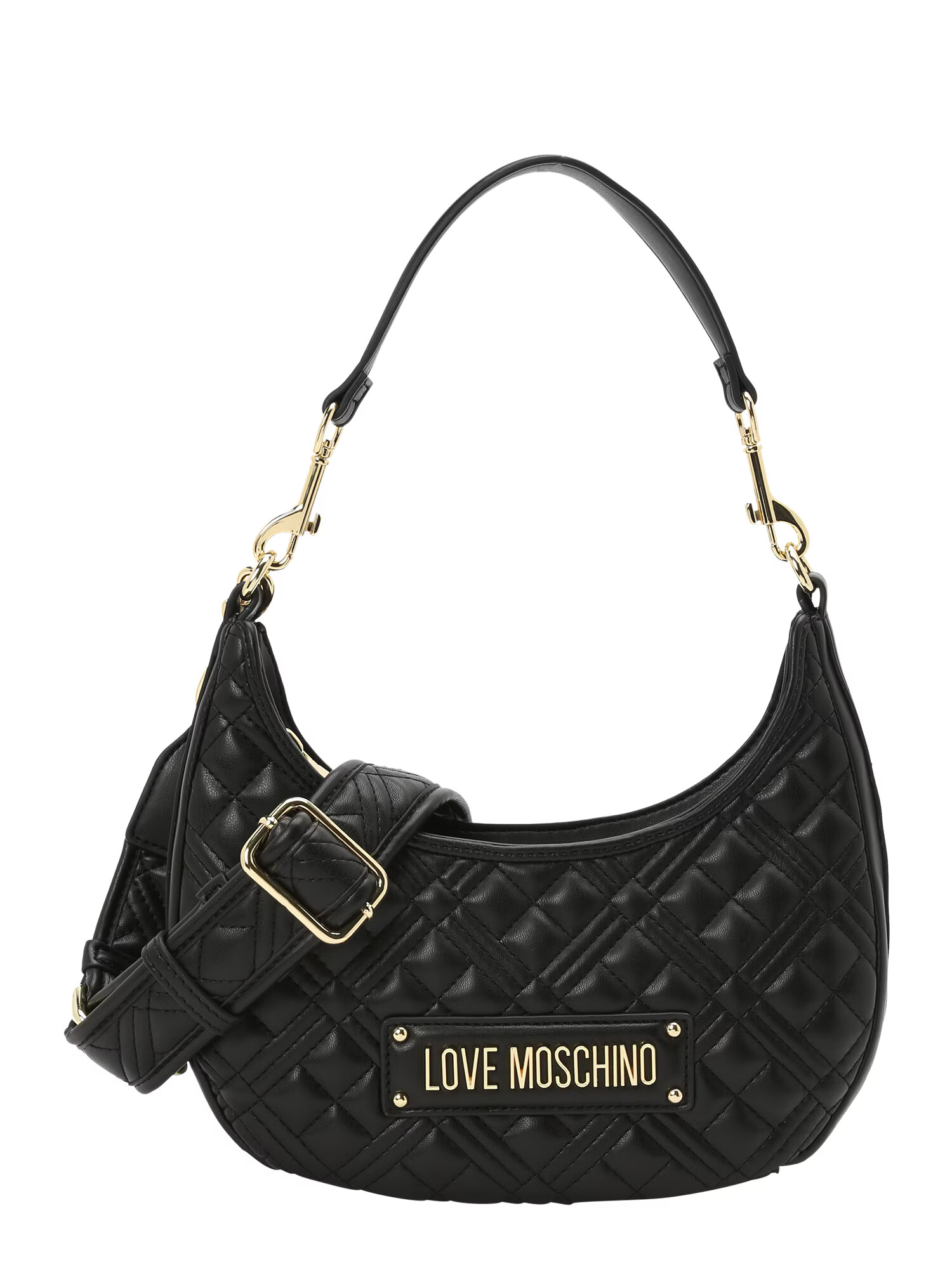 Love Moschino Τσάντα χειρός μαύρο - Pepit.gr