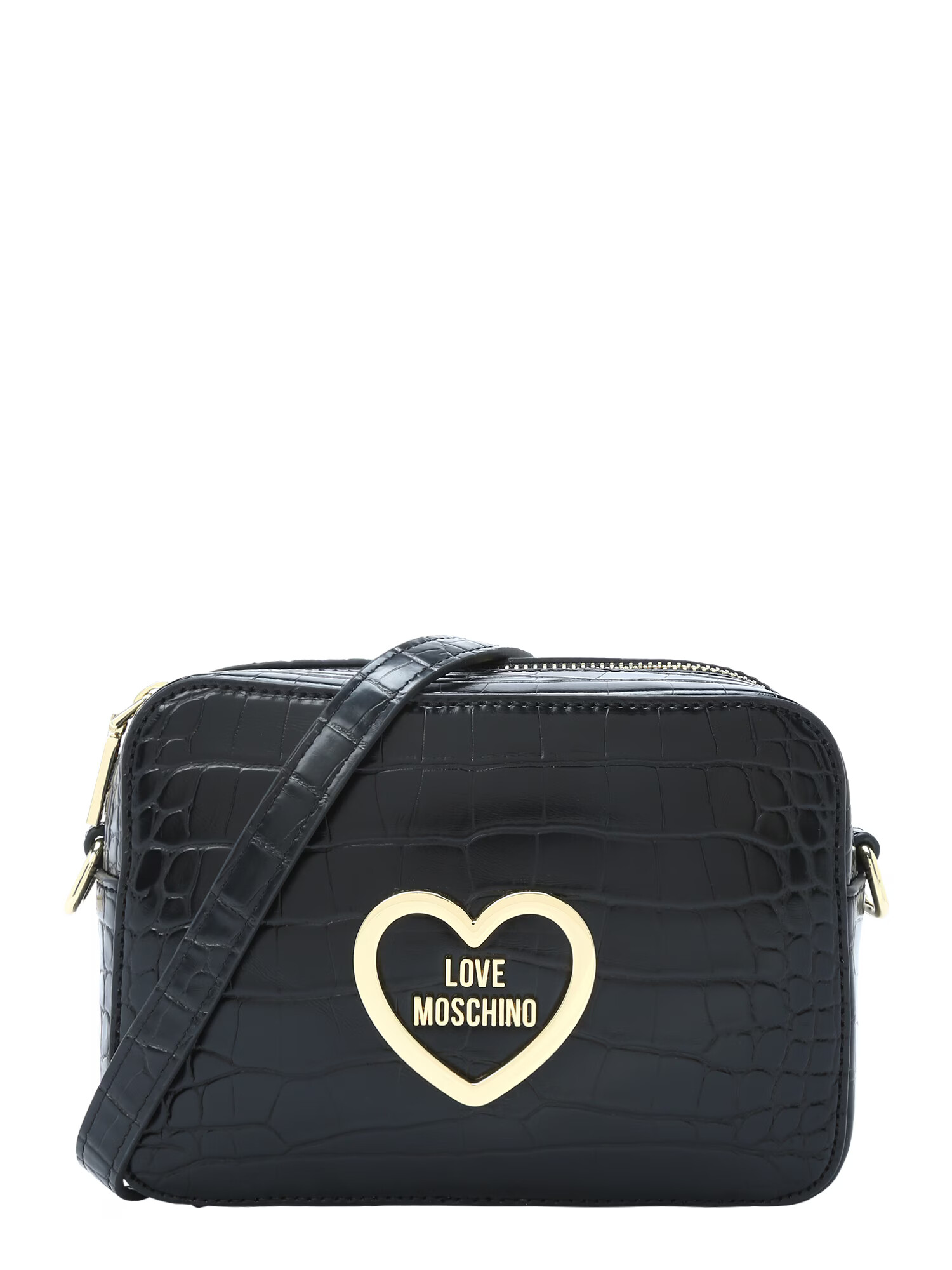 Love Moschino Τσάντα ώμου 'HUG' χρυσό / μαύρο - Pepit.gr