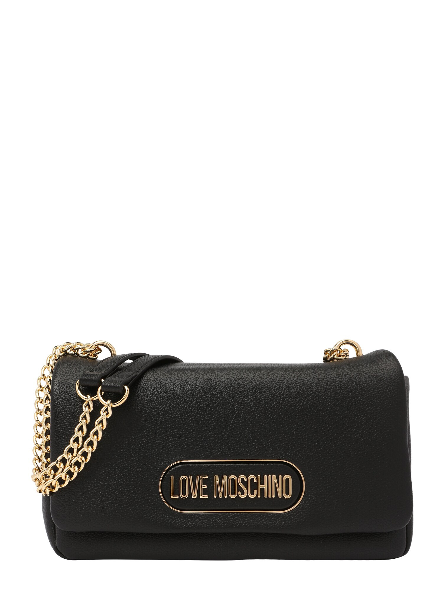 Love Moschino Τσάντα ώμου χρυσό / μαύρο - Pepit.gr