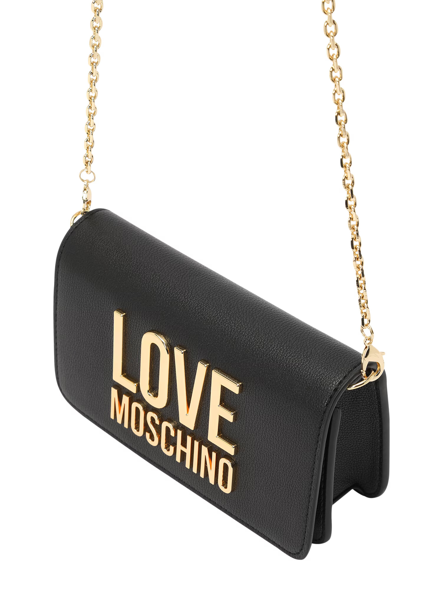 Love Moschino Τσάντα ώμου χρυσό / μαύρο - Pepit.gr