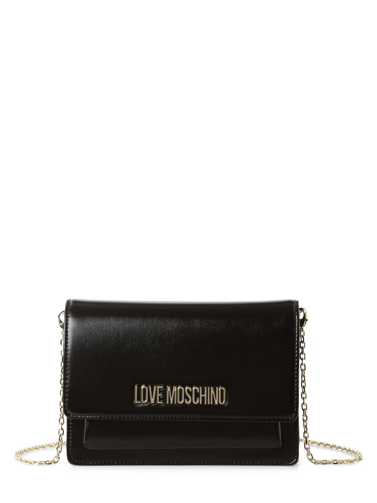 Love Moschino Τσάντα ώμου χρυσό / μαύρο - Pepit.gr