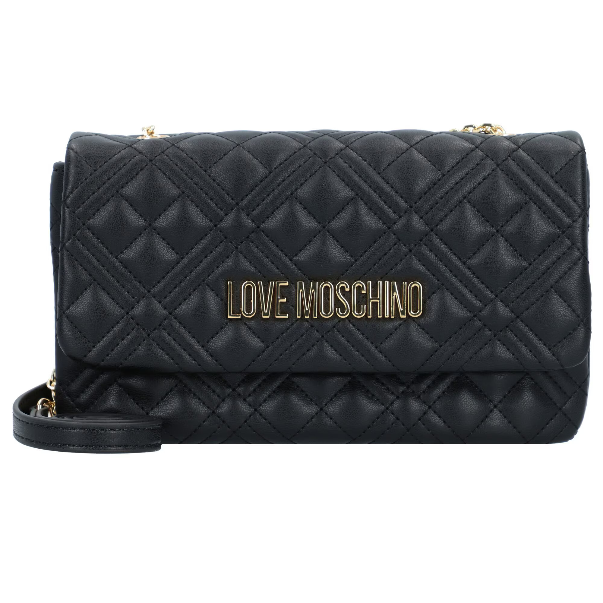 Love Moschino Τσάντα ώμου χρυσό / μαύρο - Pepit.gr