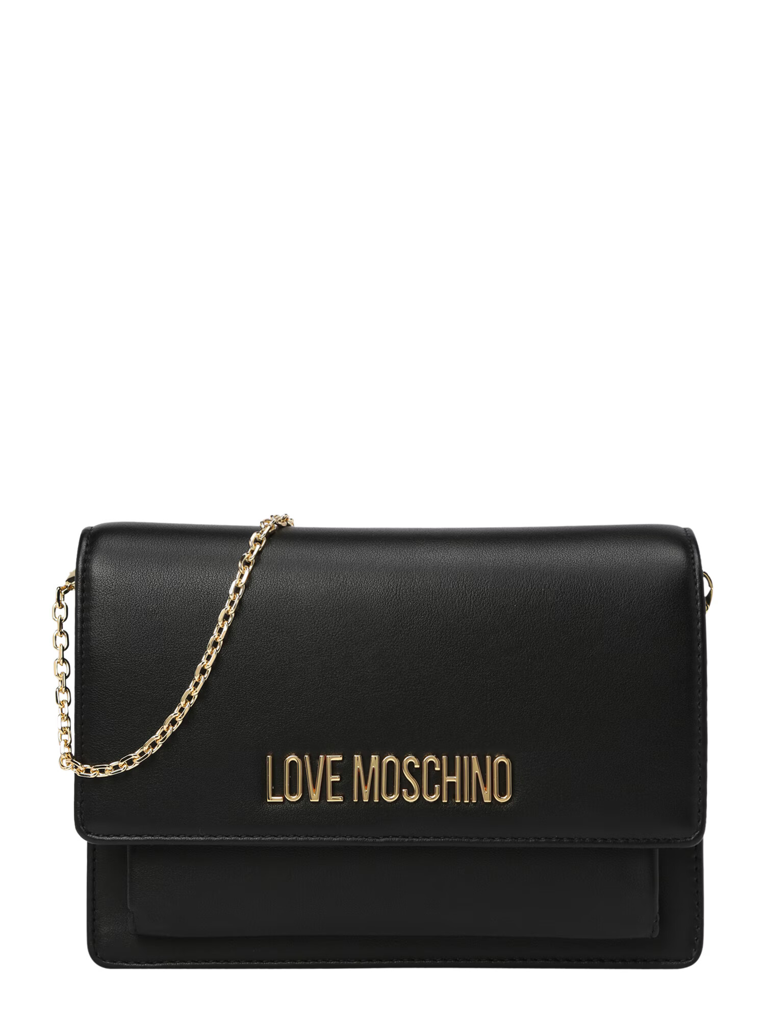 Love Moschino Τσάντα ώμου χρυσό / μαύρο - Pepit.gr