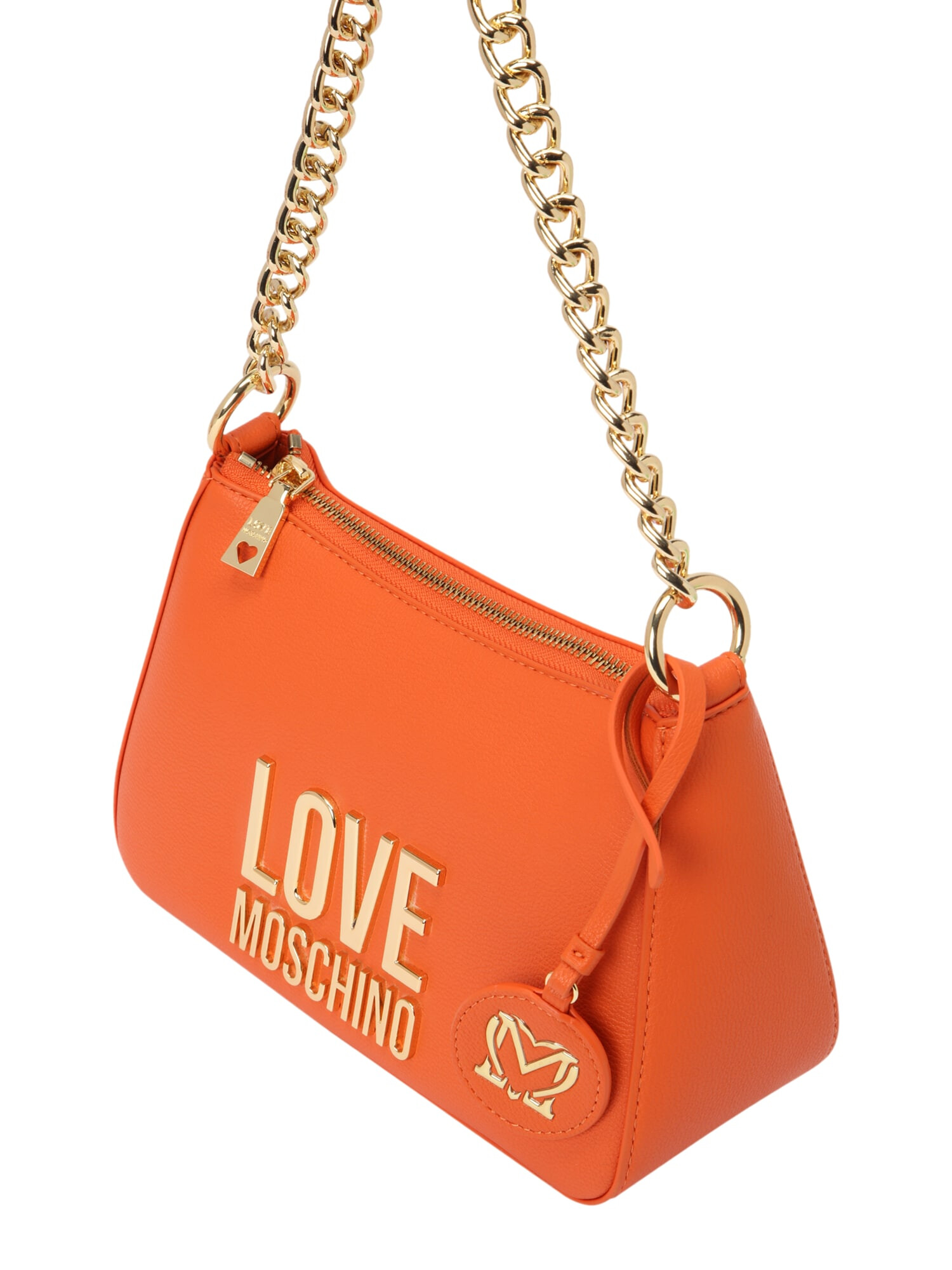 Love Moschino Τσάντα ώμου χρυσό / πορτοκαλί - Pepit.gr