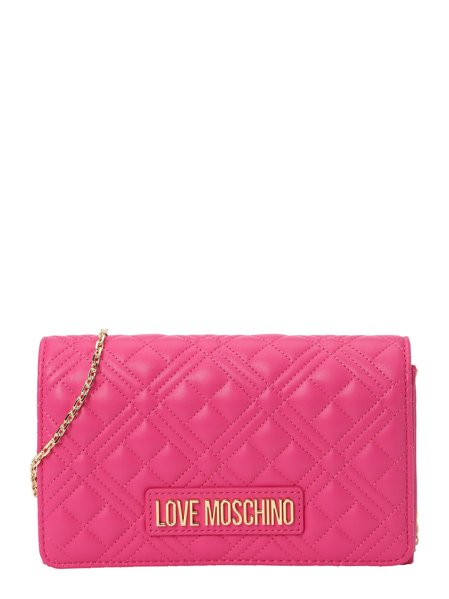 Love Moschino Τσάντα ώμου χρυσό / ροζ - Pepit.gr