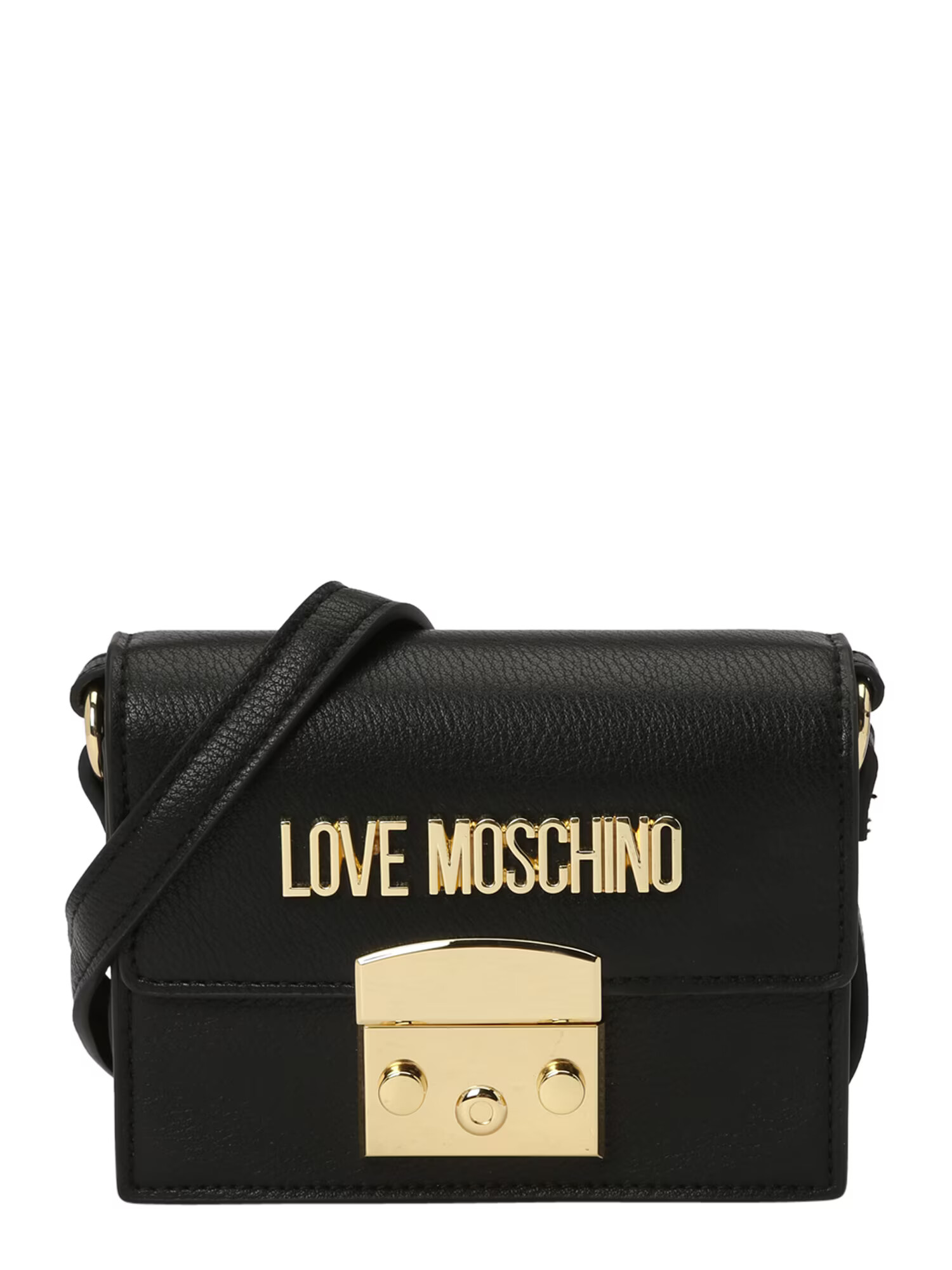 Love Moschino Τσάντα ώμου 'LUCILLE' χρυσό / μαύρο - Pepit.gr