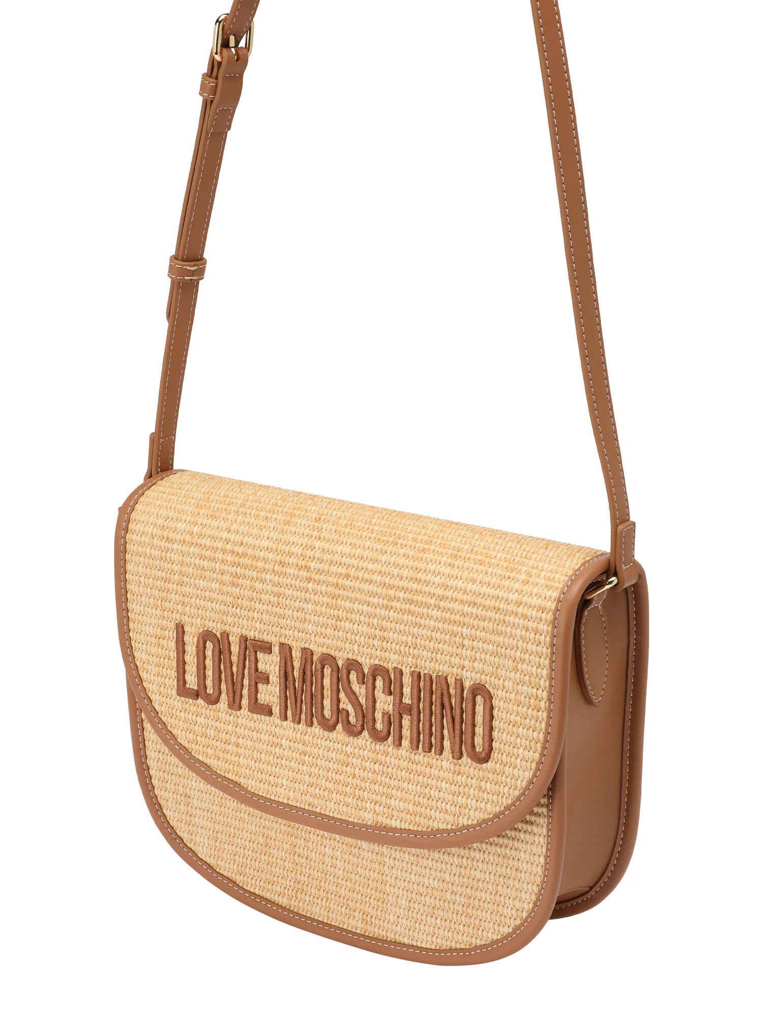 Love Moschino Τσάντα ώμου 'Madame' καμηλό / καφέ - Pepit.gr