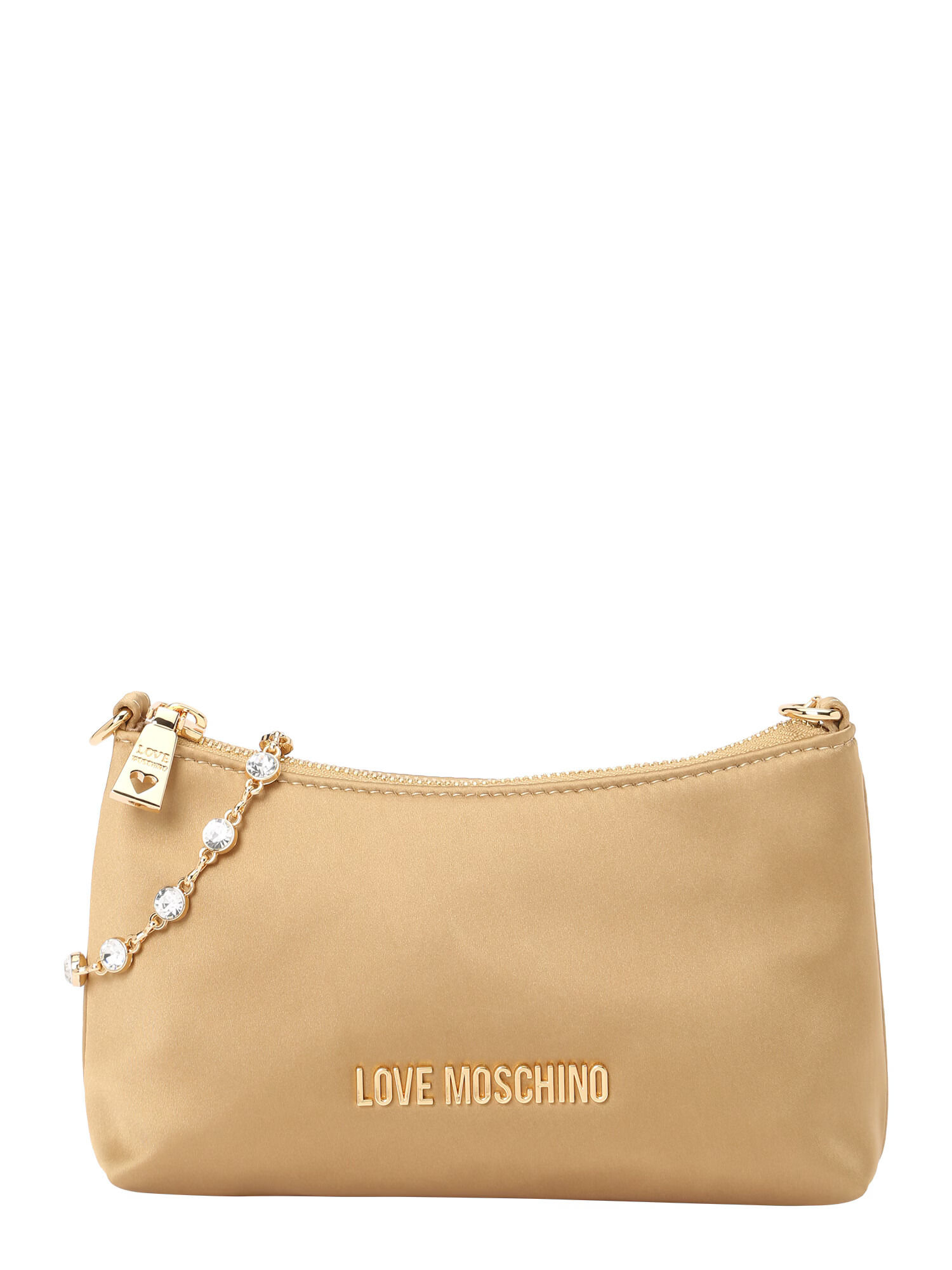 Love Moschino Τσάντα ώμου σαμπάνια - Pepit.gr