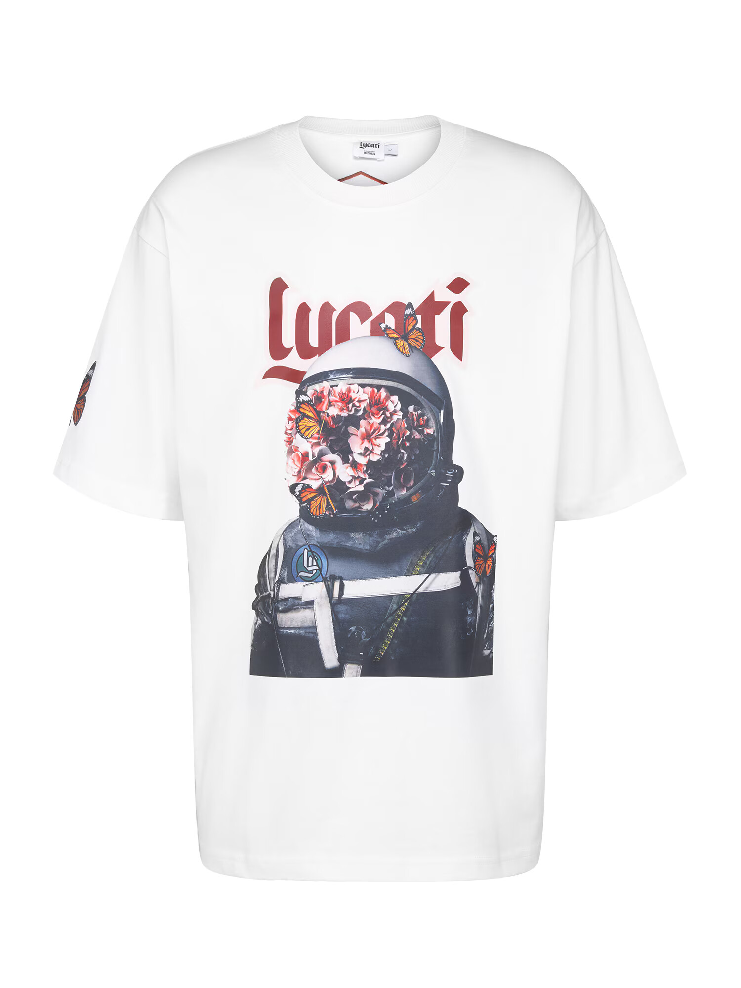 LYCATI exclusive for ABOUT YOU Μπλουζάκι 'Light Astronaut' λευκό - Pepit.gr