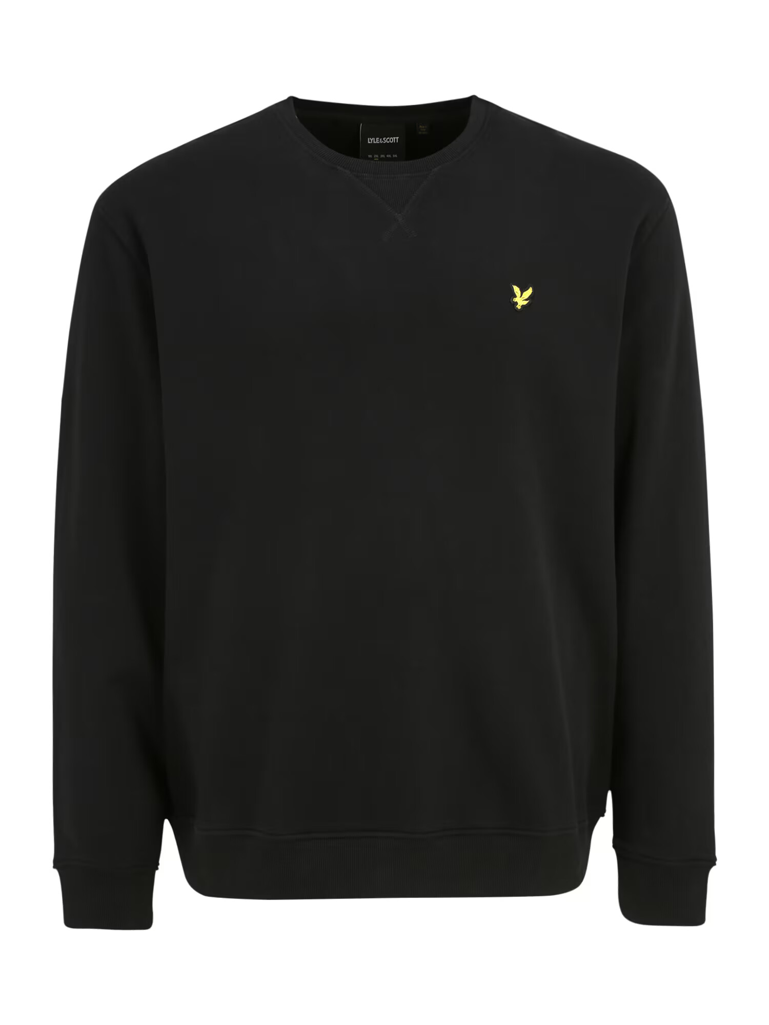 Lyle & Scott Big&Tall Μπλούζα φούτερ κίτρινο / μαύρο - Pepit.gr