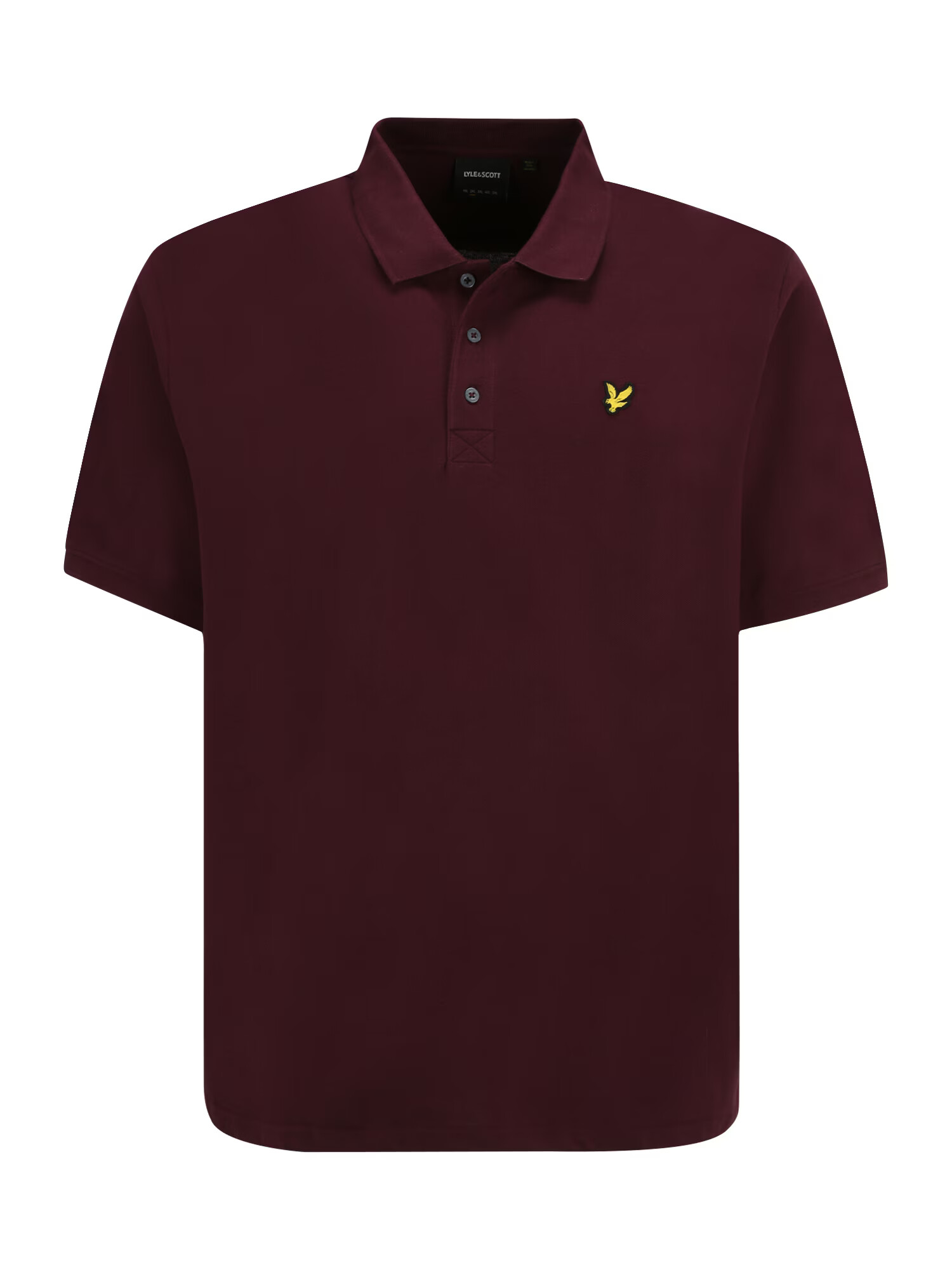 Lyle & Scott Big&Tall Μπλουζάκι κίτρινο / βουργουνδί / μαύρο - Pepit.gr