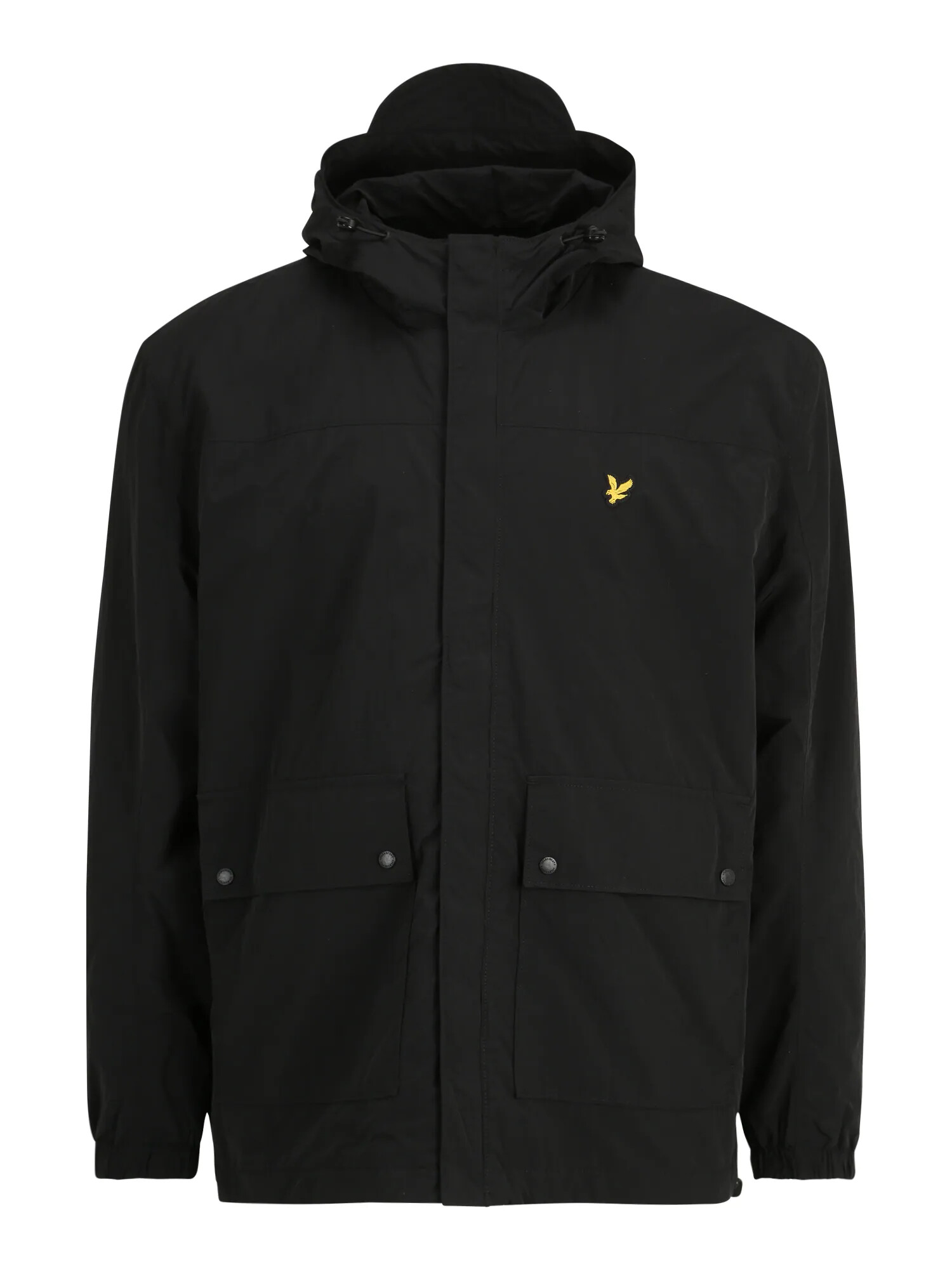 Lyle & Scott Big&Tall Φθινοπωρινό και ανοιξιάτικο μπουφάν μαύρο - Pepit.gr