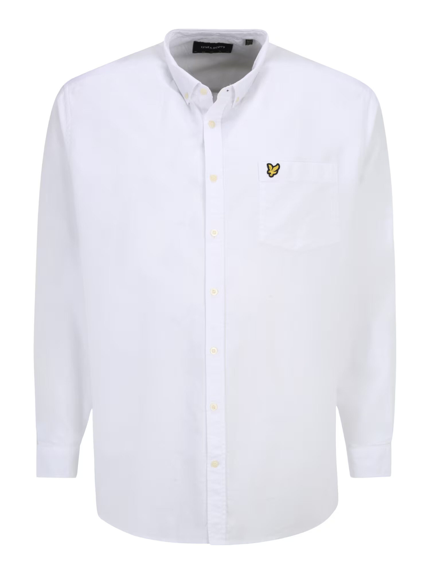 Lyle & Scott Big&Tall Πουκάμισο κίτρινο / μαύρο / λευκό - Pepit.gr