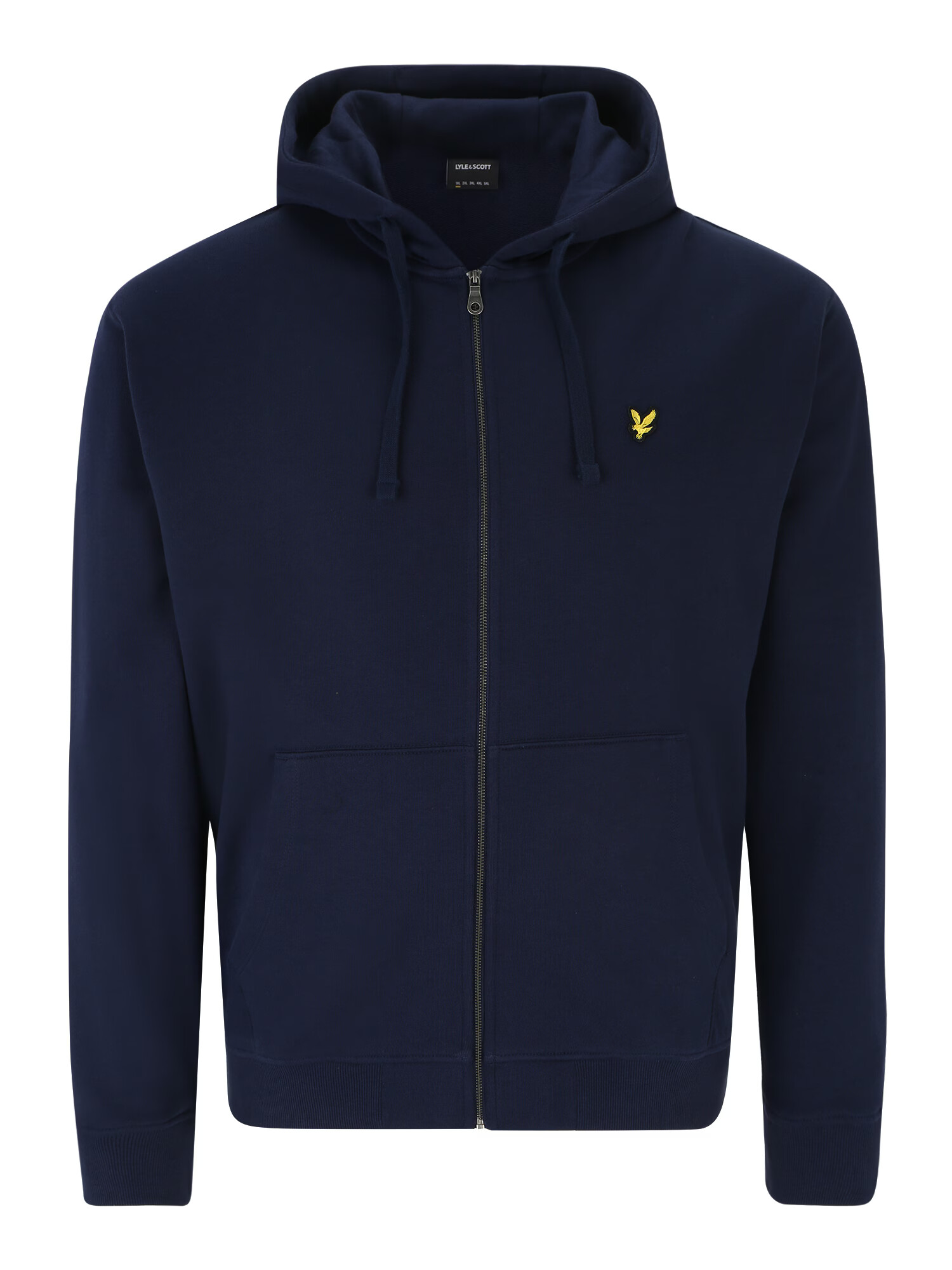 Lyle & Scott Big&Tall Ζακέτα φούτερ ναυτικό μπλε / κίτρινο / μαύρο - Pepit.gr