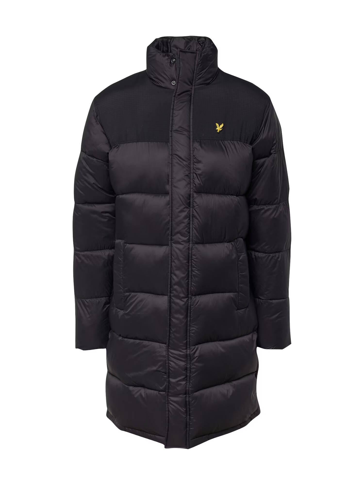 Lyle & Scott Χειμερινό παλτό κίτρινο / μαύρο - Pepit.gr